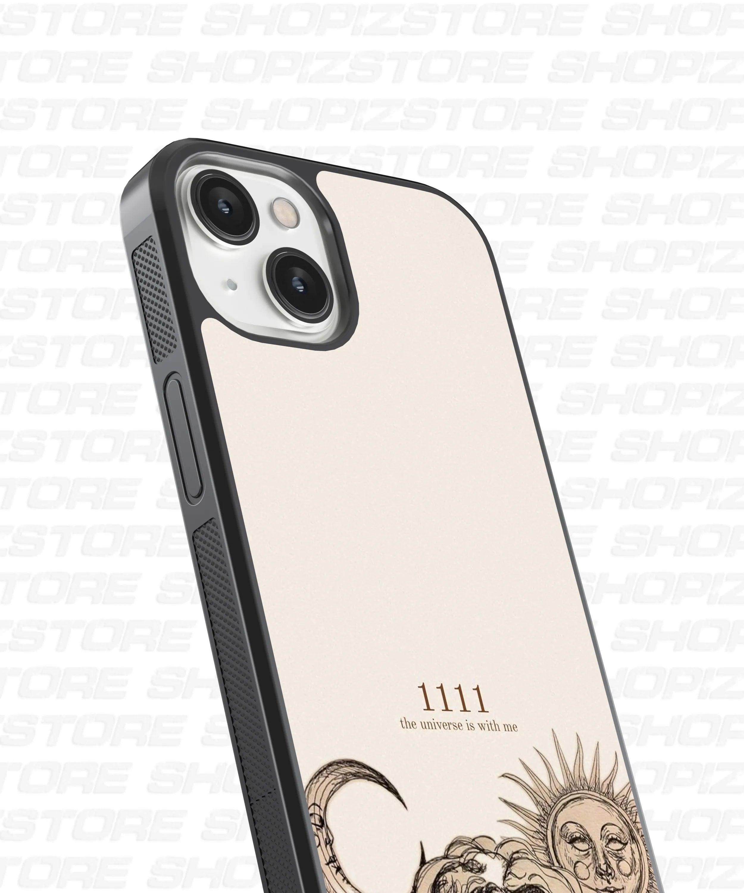 1111 manifest Glass Case