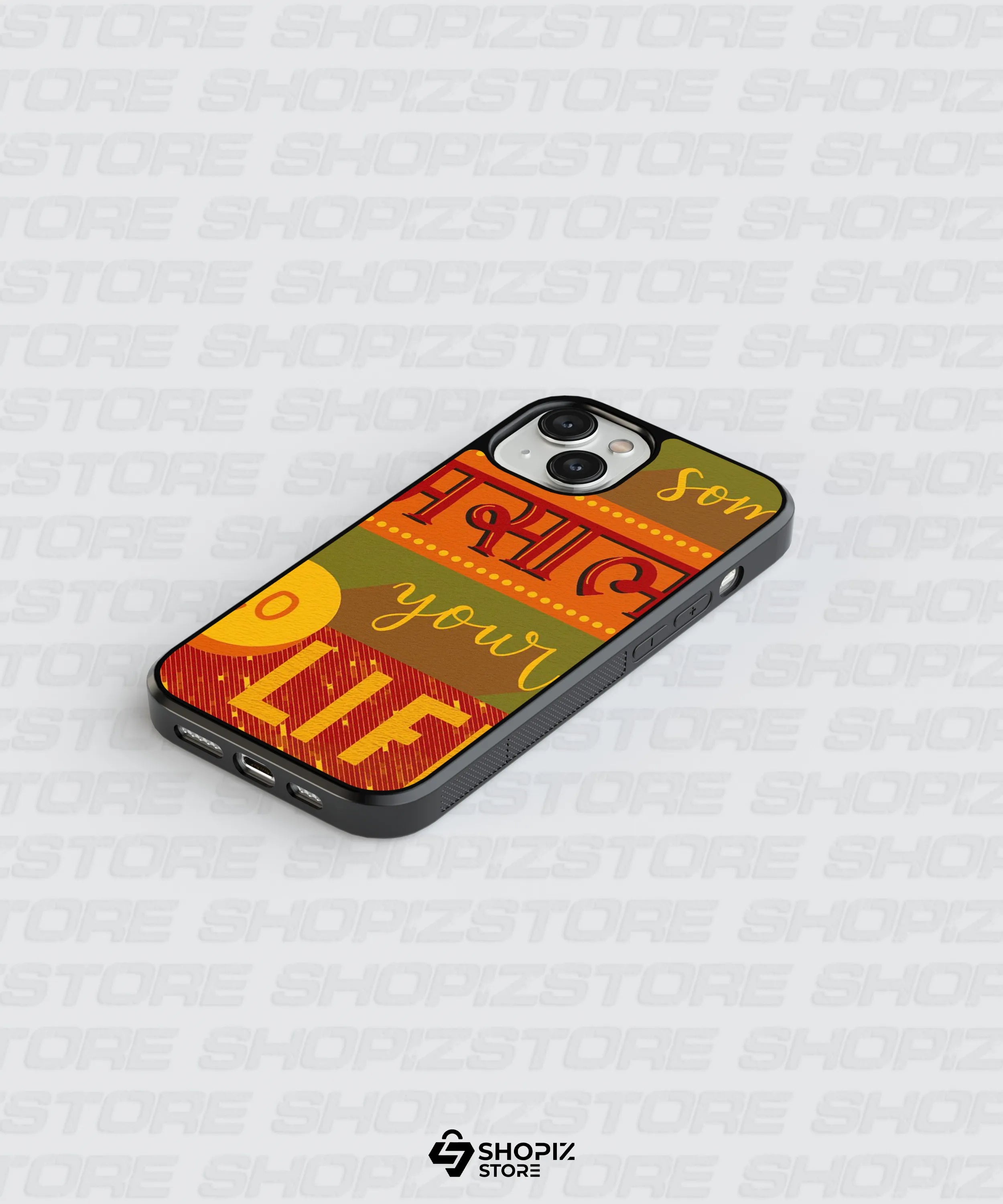 Add Some MasalaaTo Your Life Glass Case