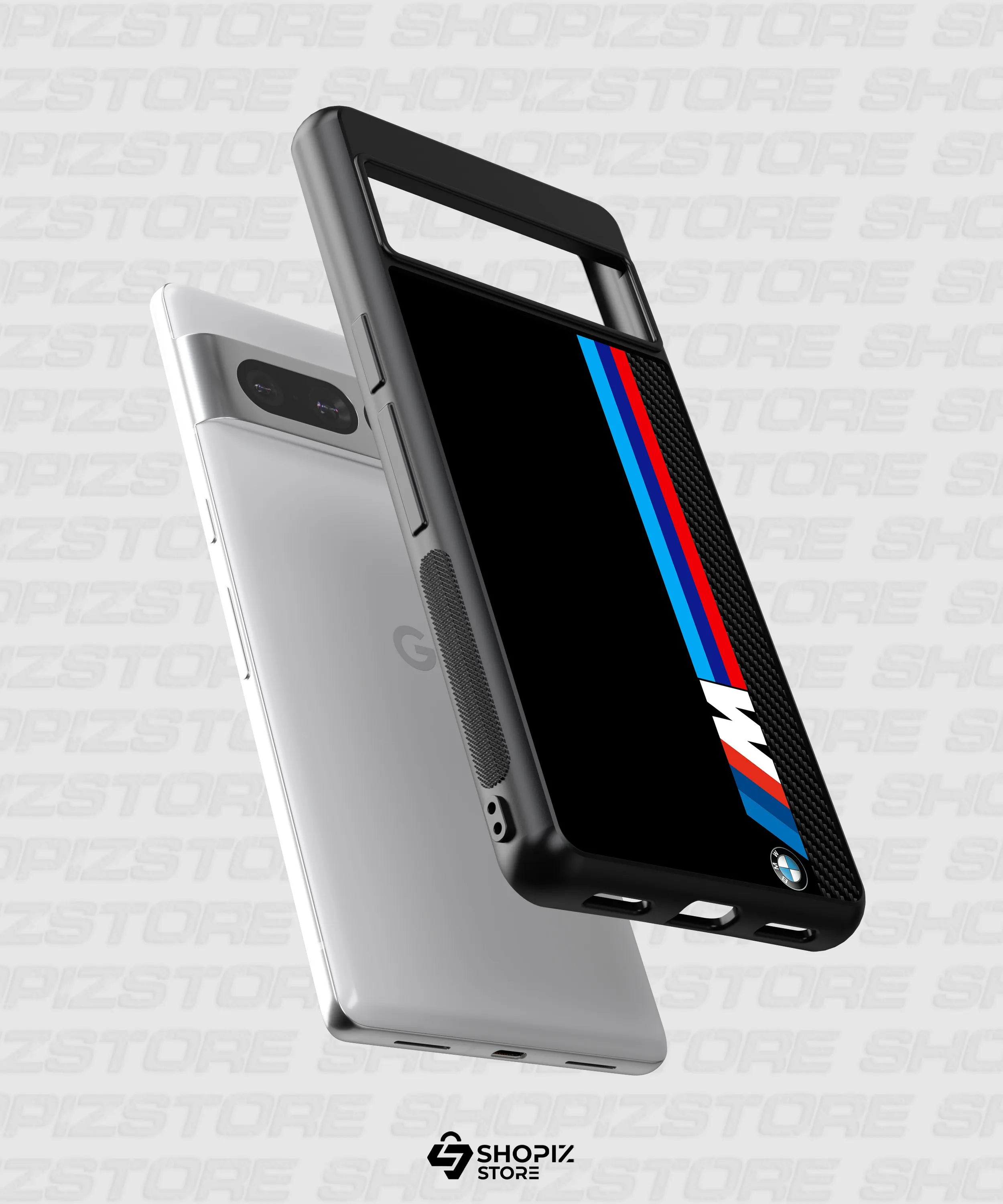 Automotive Carbon Fibre Design Metal Case