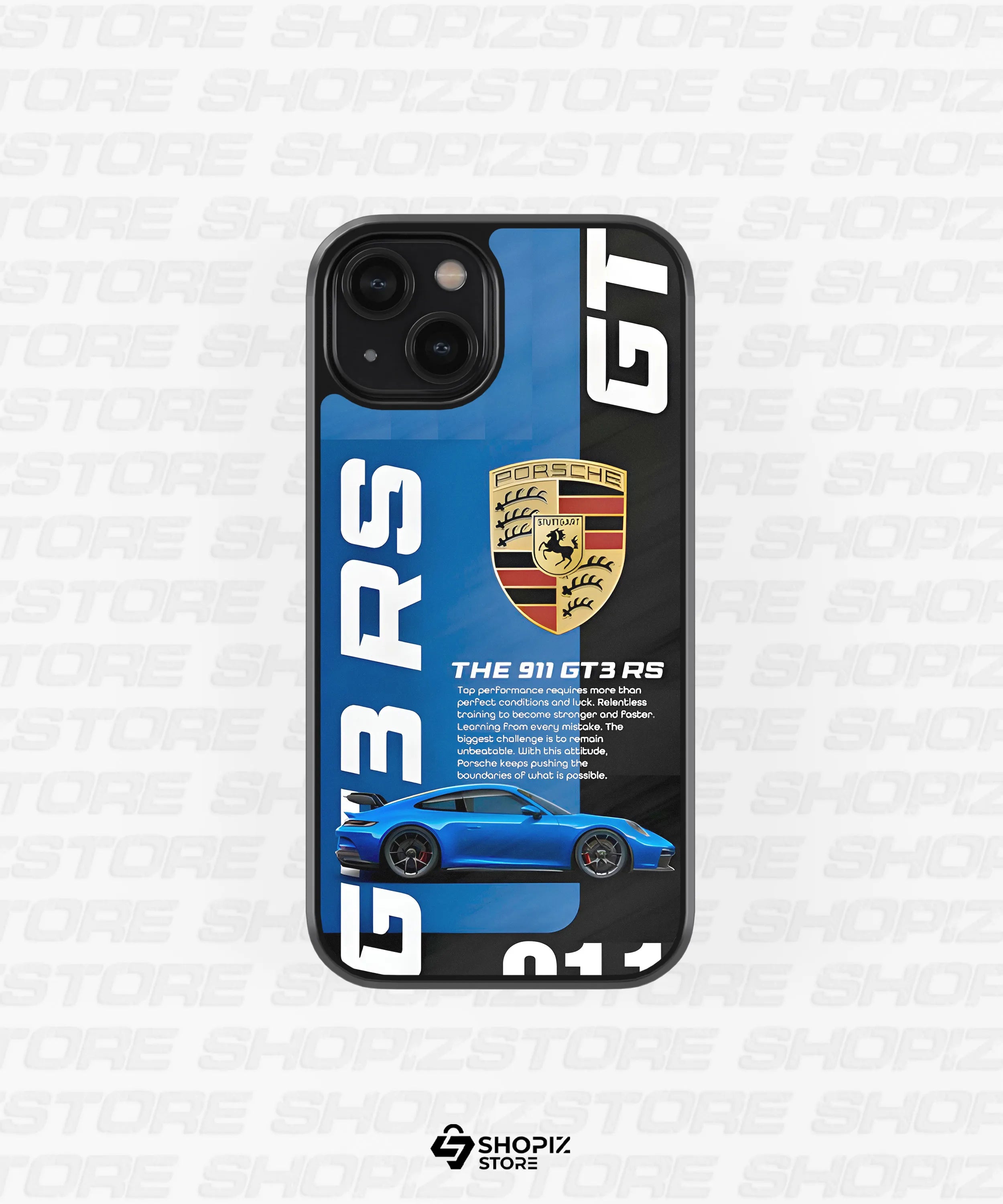 Blue Racer GT Glass Case