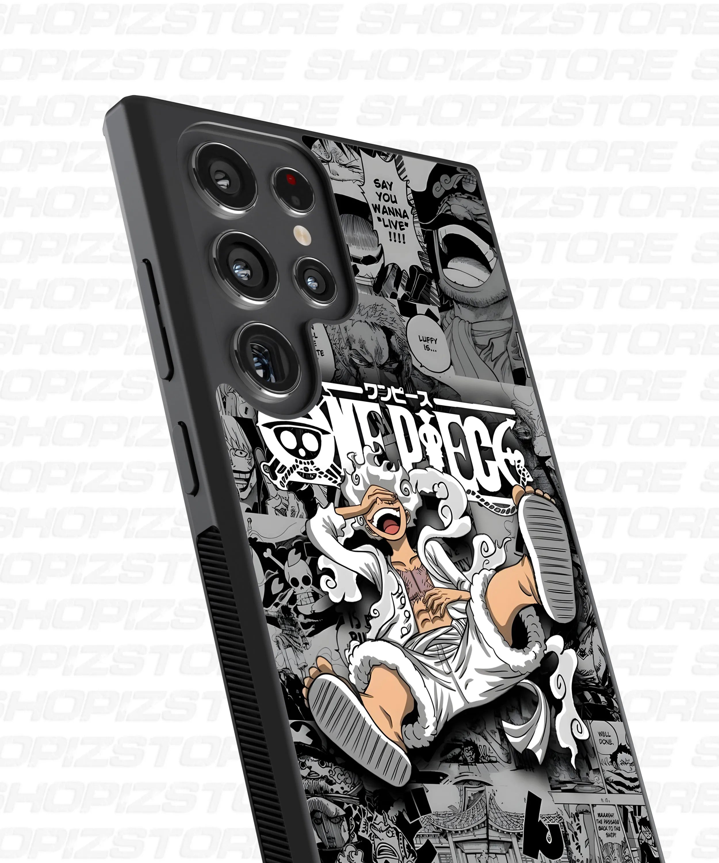 Cackled Lufy - One Piece Metal Case