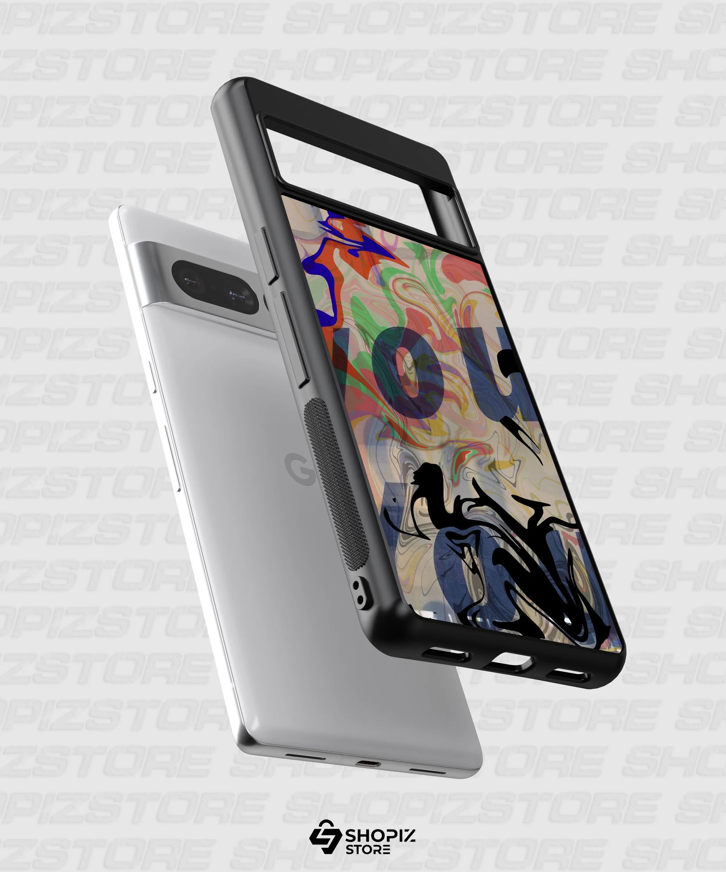Color Vortex Metal Case