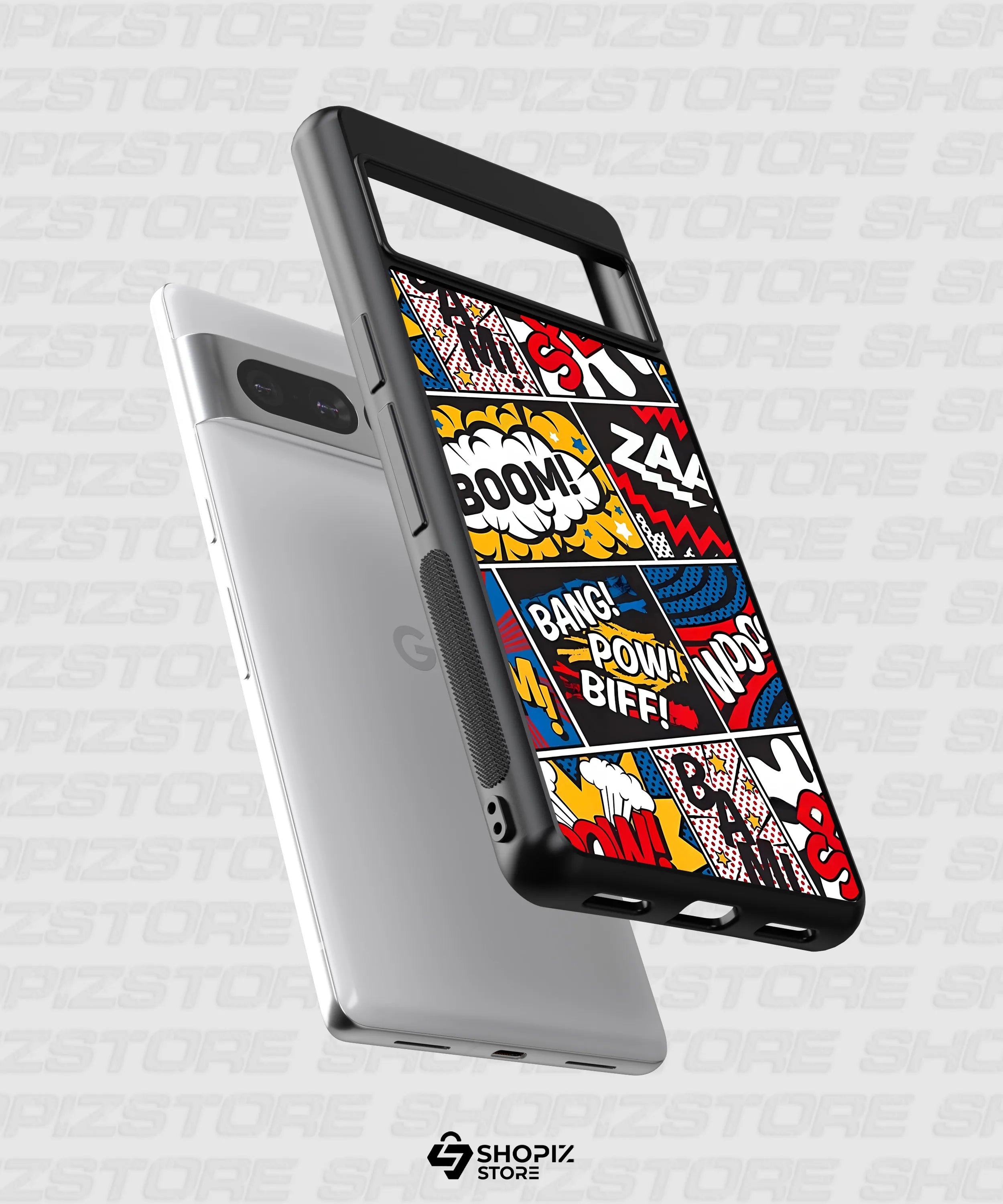 Comic Vibe Bang Pow Metal Case