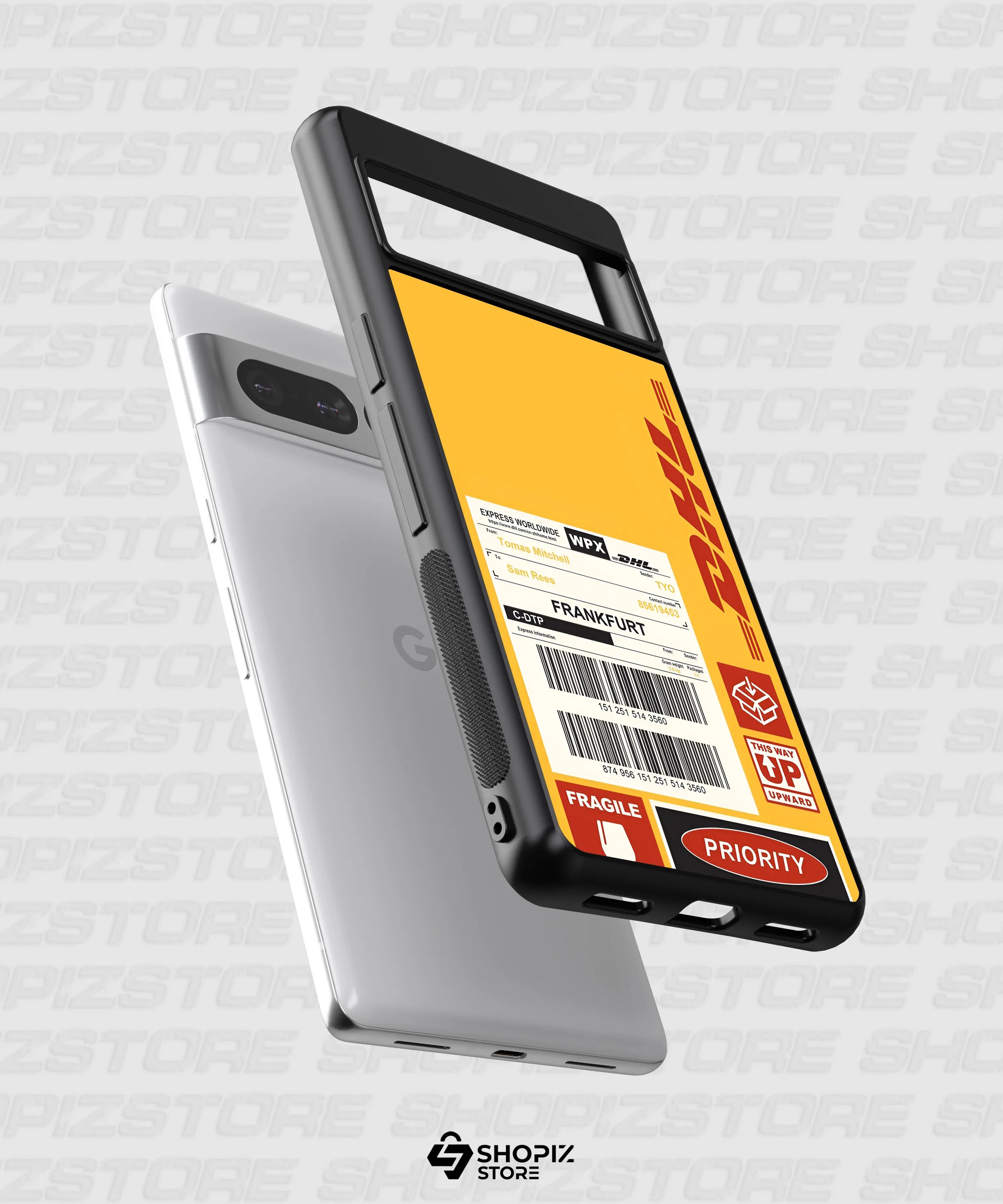 DHL Priority Shipment Metal Case