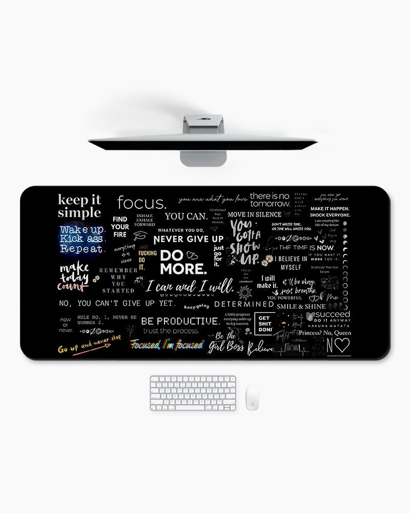Focus Grid Desk Mat