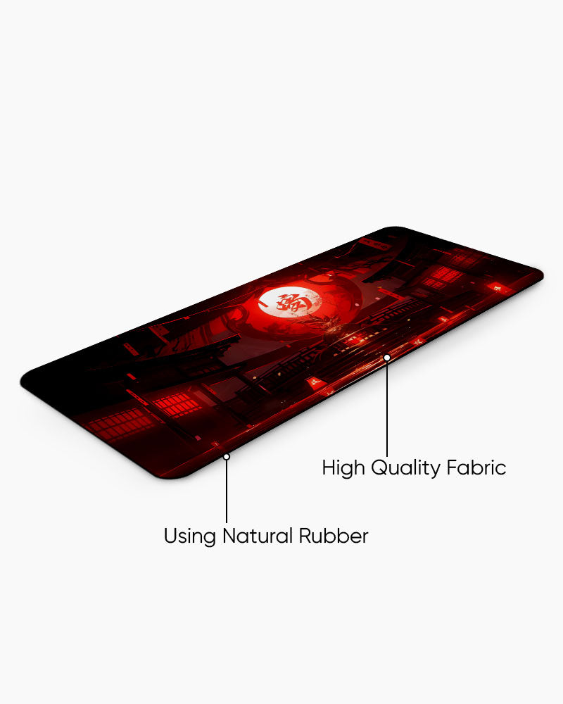 Crimson Chamber Desk Mat