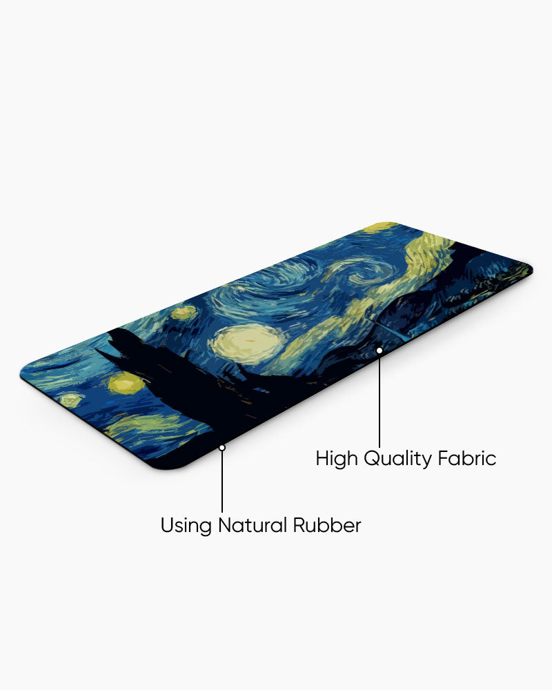 Starry Serenity Desk Mat