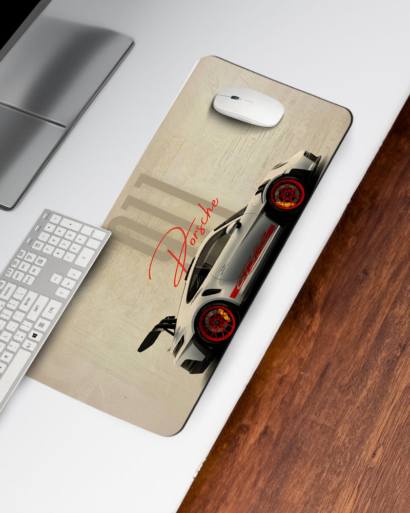Turbo Drift 911 Desk Mat