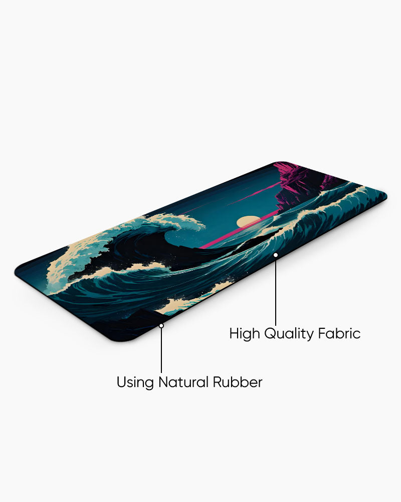 Wave Escape Desk Mat