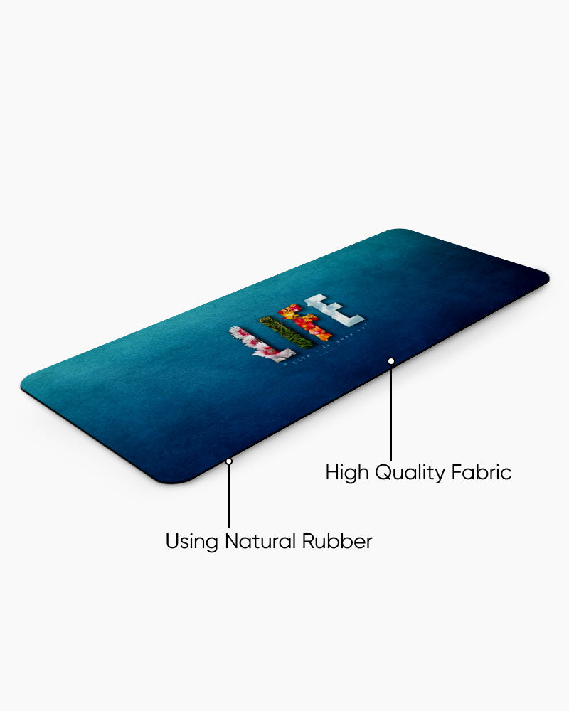 Bold Life Burst Desk Mat