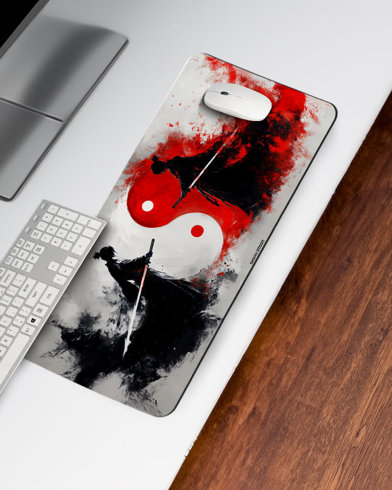 Yin Flame Flow Desk Mat