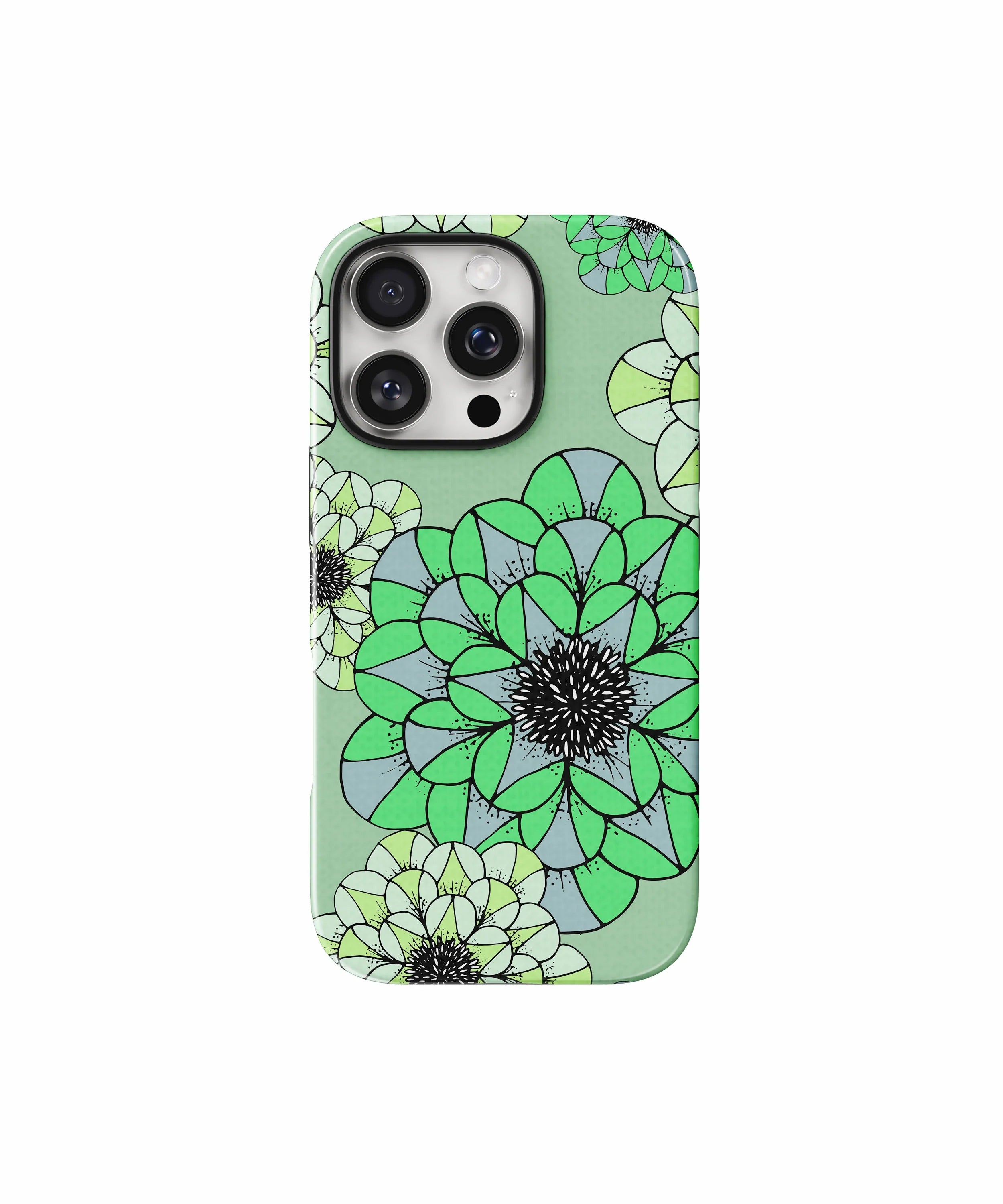 Emerald Garden Glossy Armed Hard Case