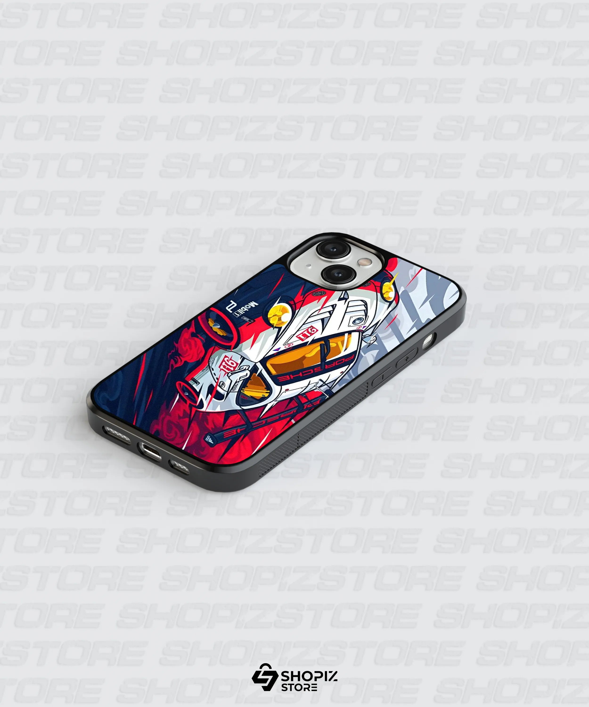 Engineered For Speed Michel Glass Case