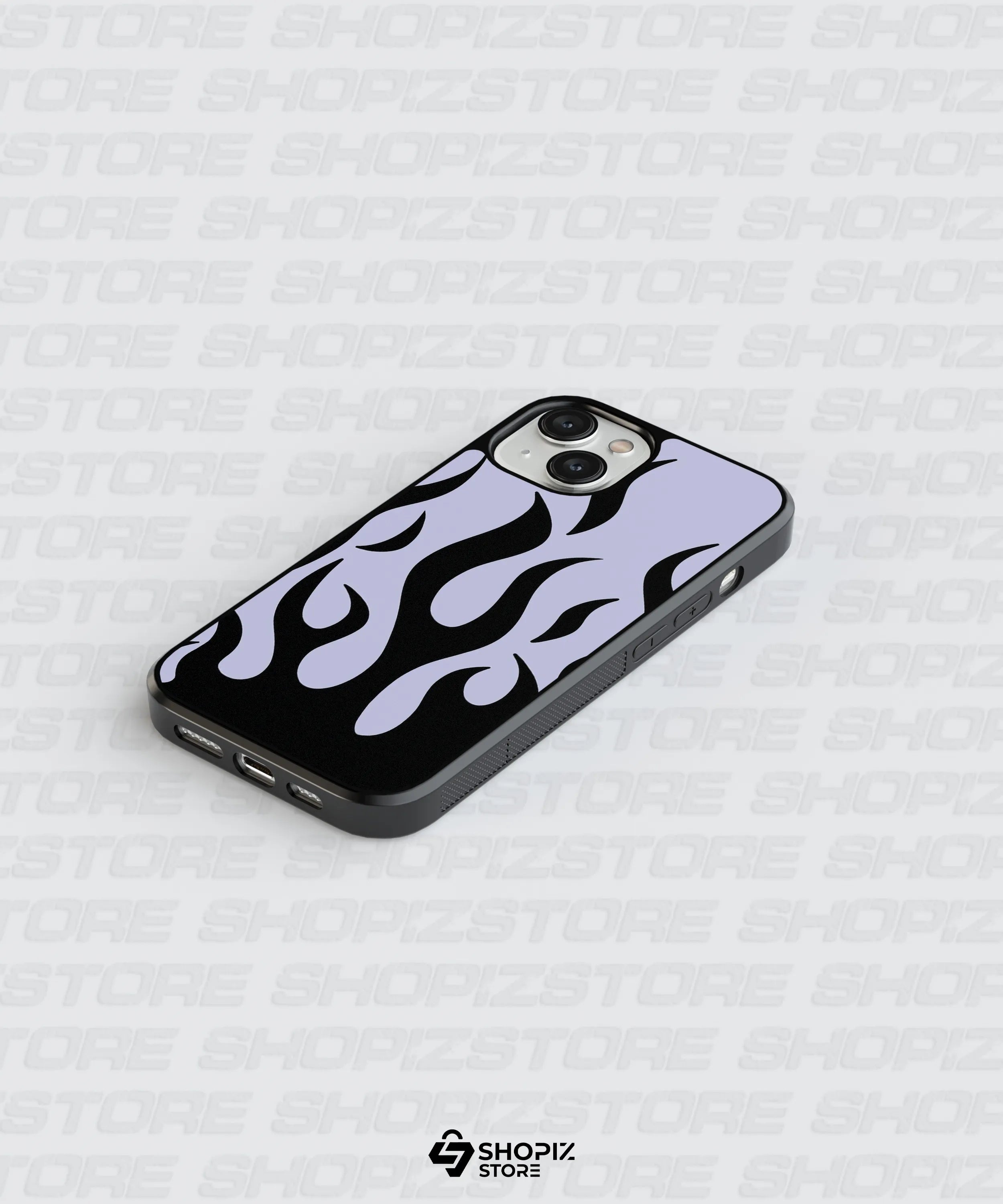 Flame Two Glass Case