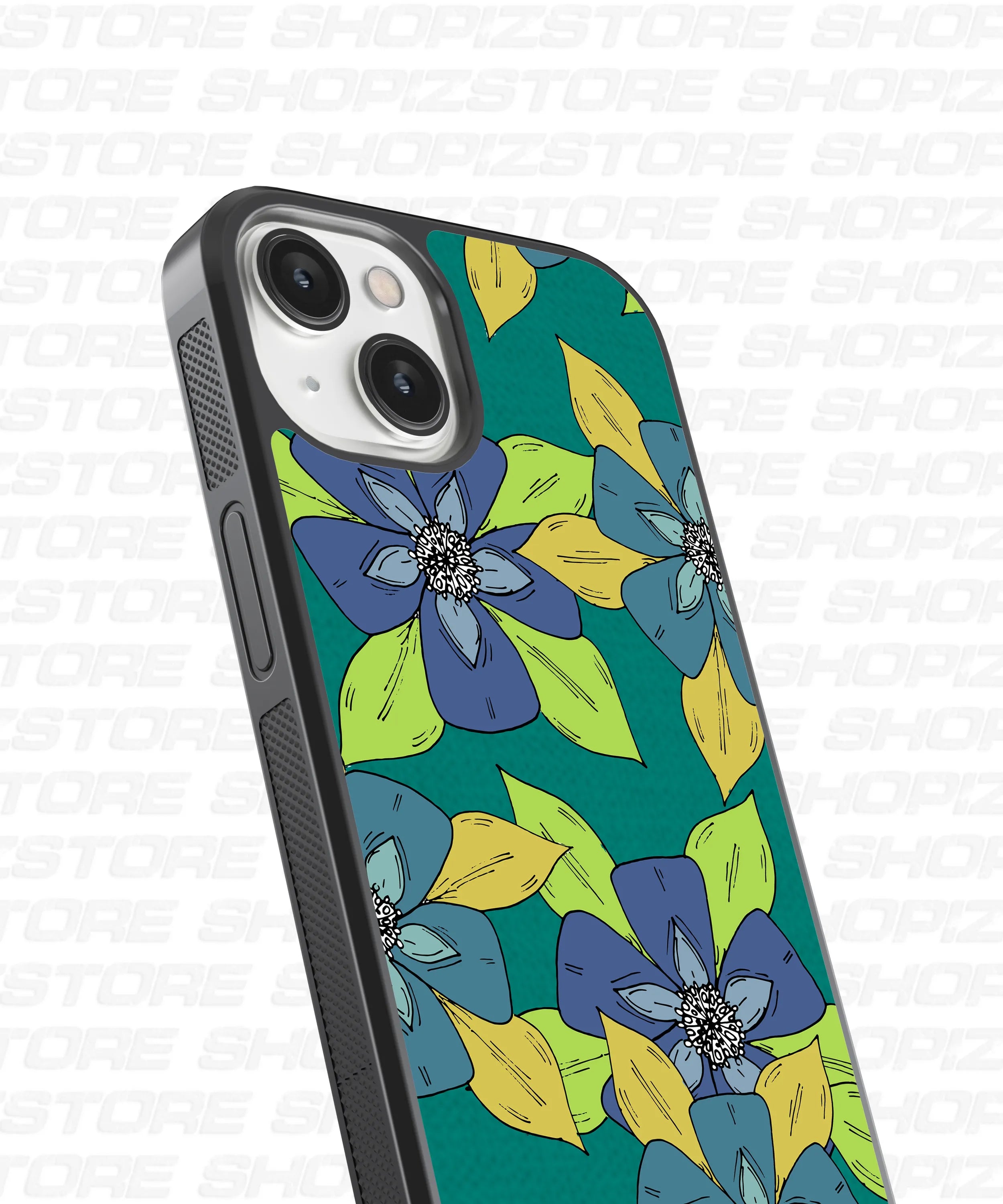 Floral Symphony Glass Case