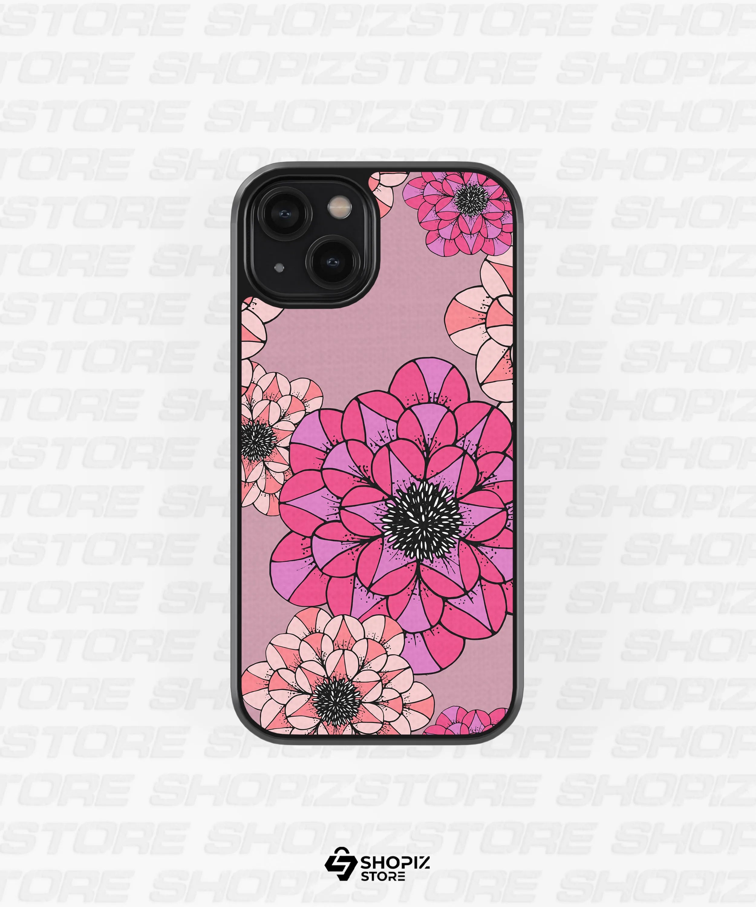 Floral Symphony ll Glass Case