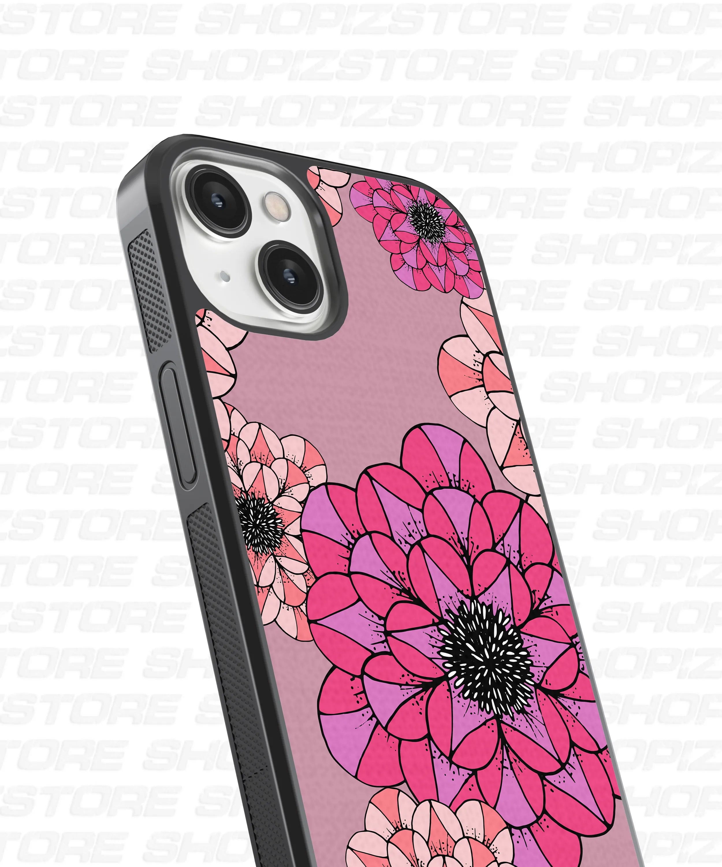 Floral Symphony ll Glass Case