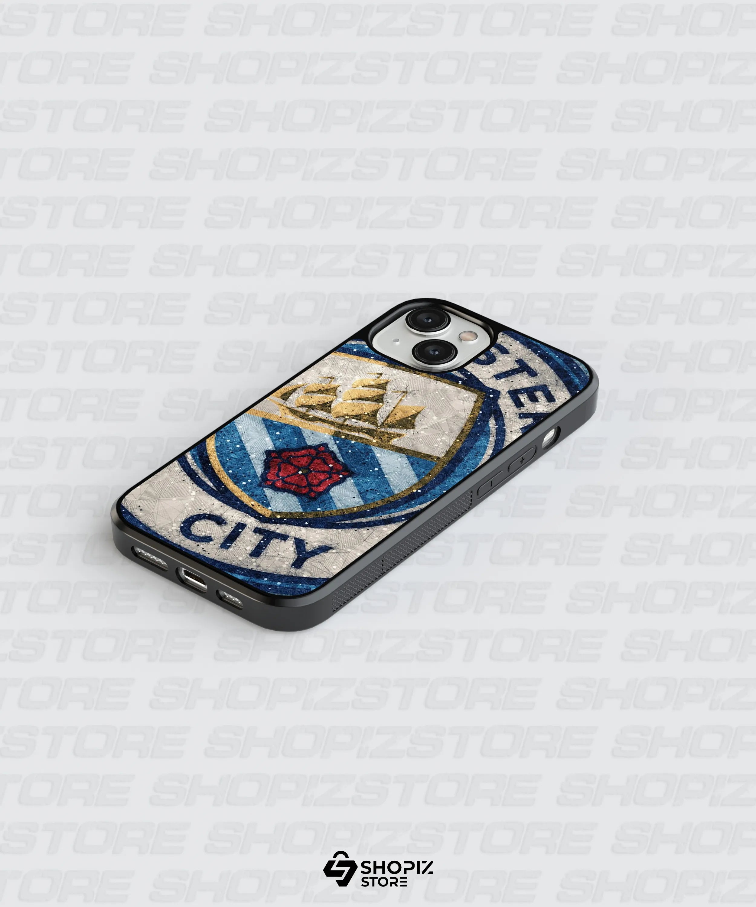 Football Club Chester City Glass Case