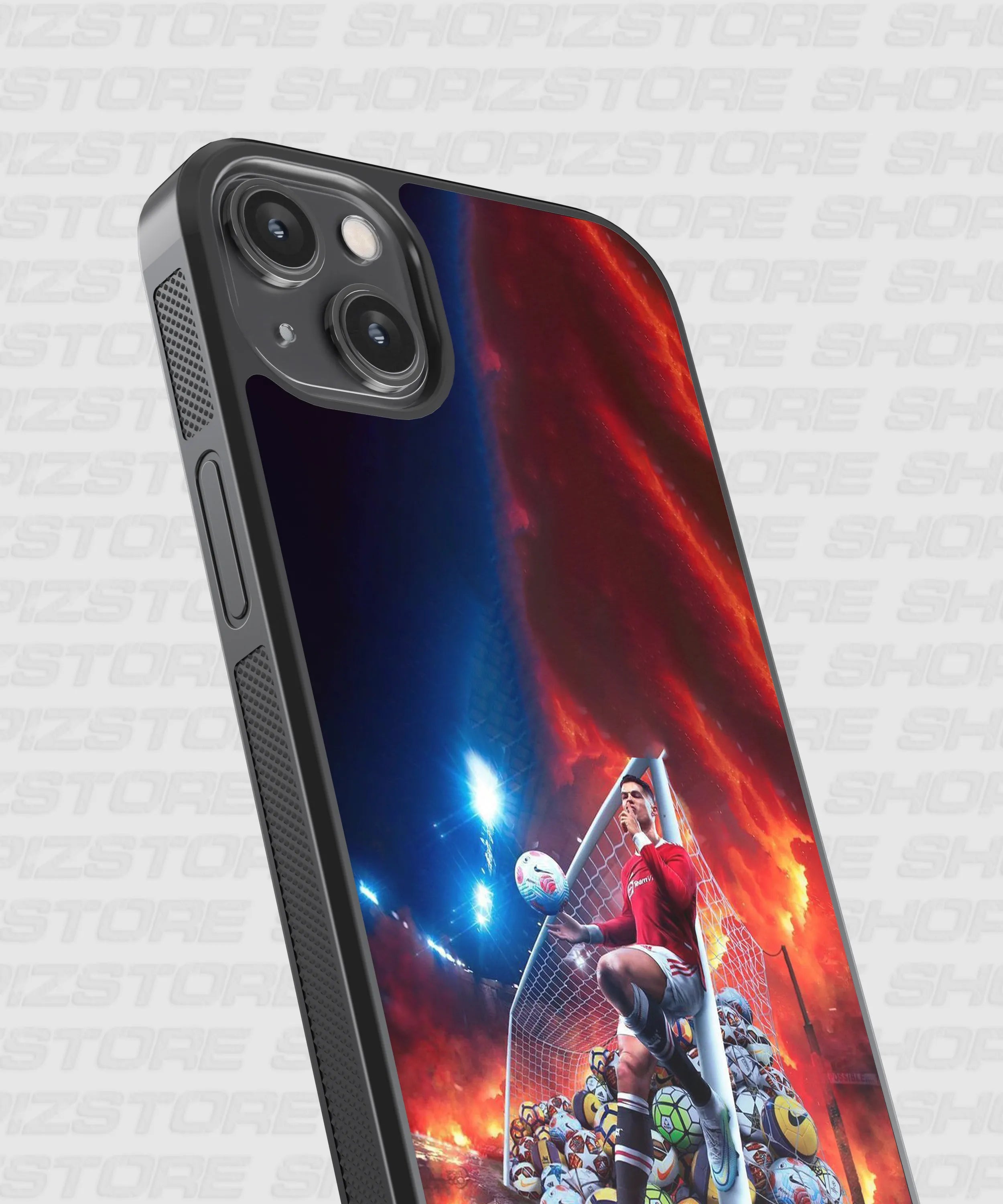 Iconic soccer Metal Case