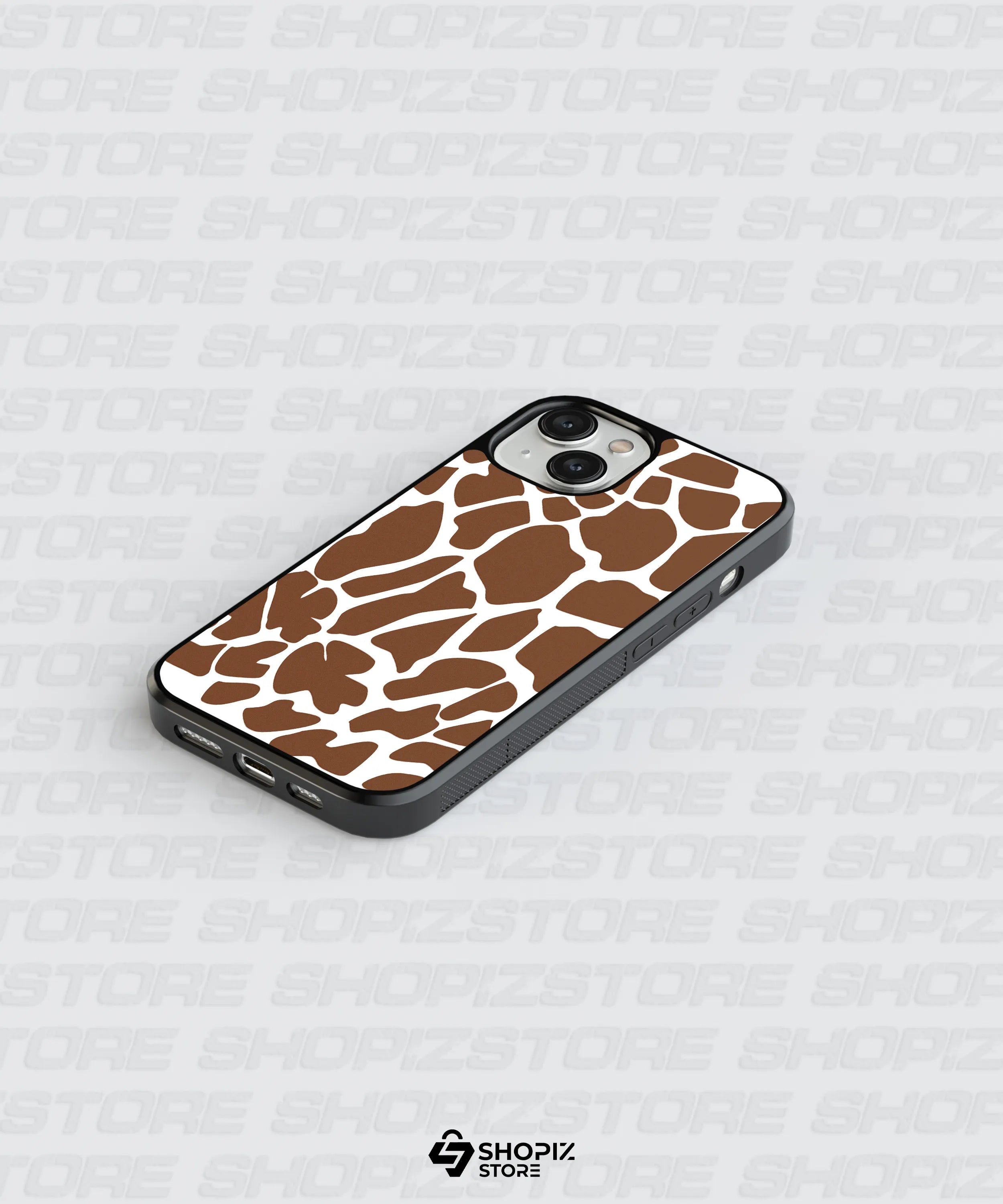 Jungle Camouflage Glass Case