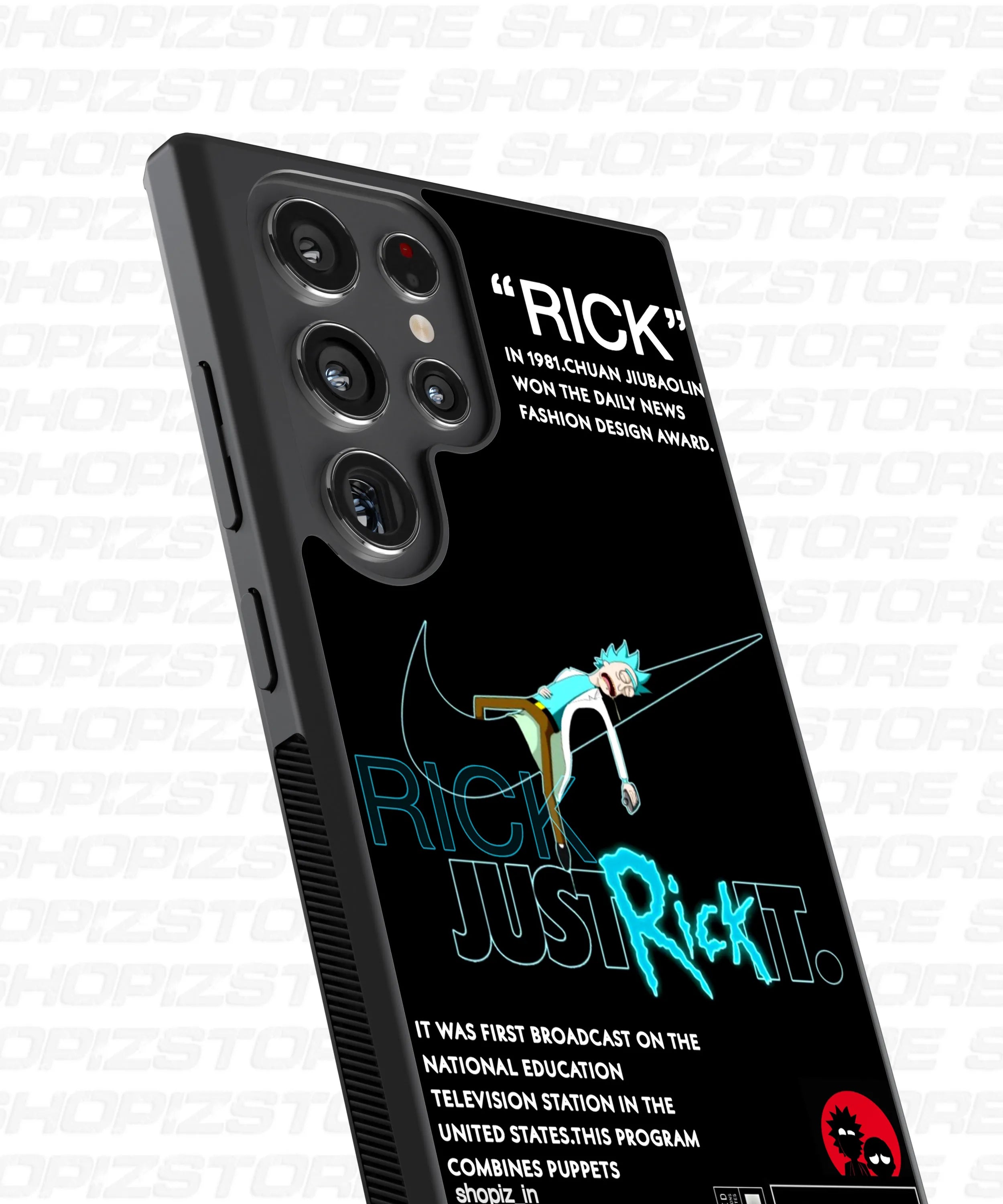 Just Rick Metal Case
