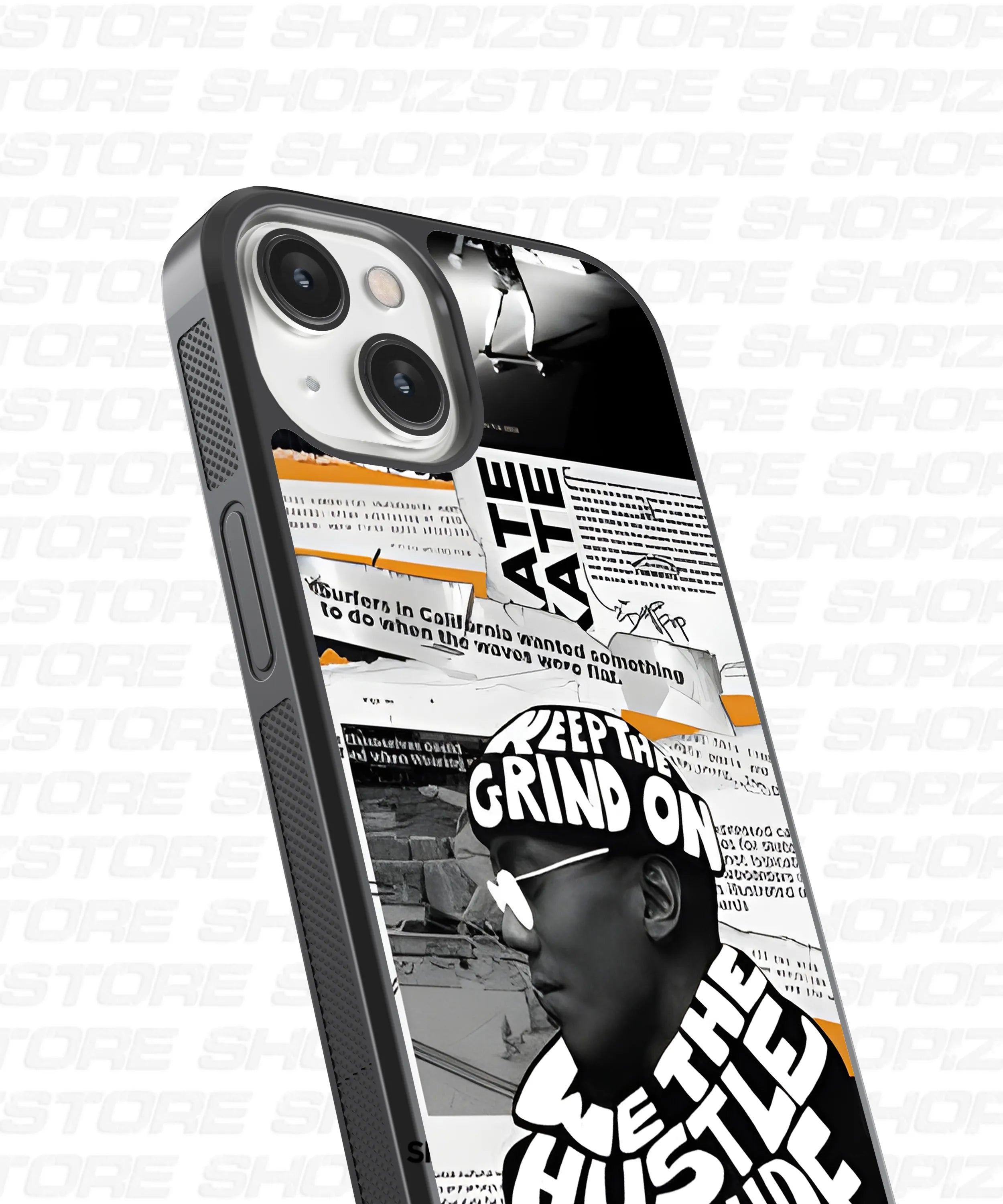 Keep The Grid On Glass Case