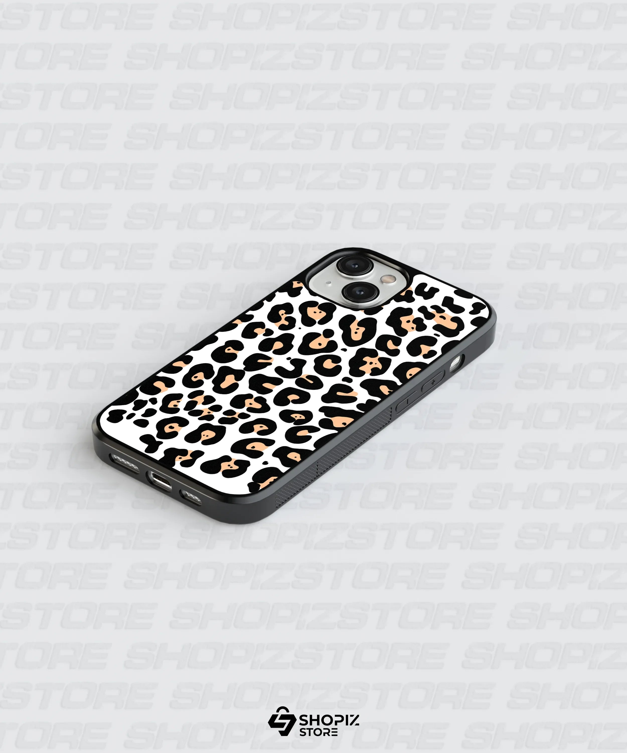 Leopard Luxe Glass Case
