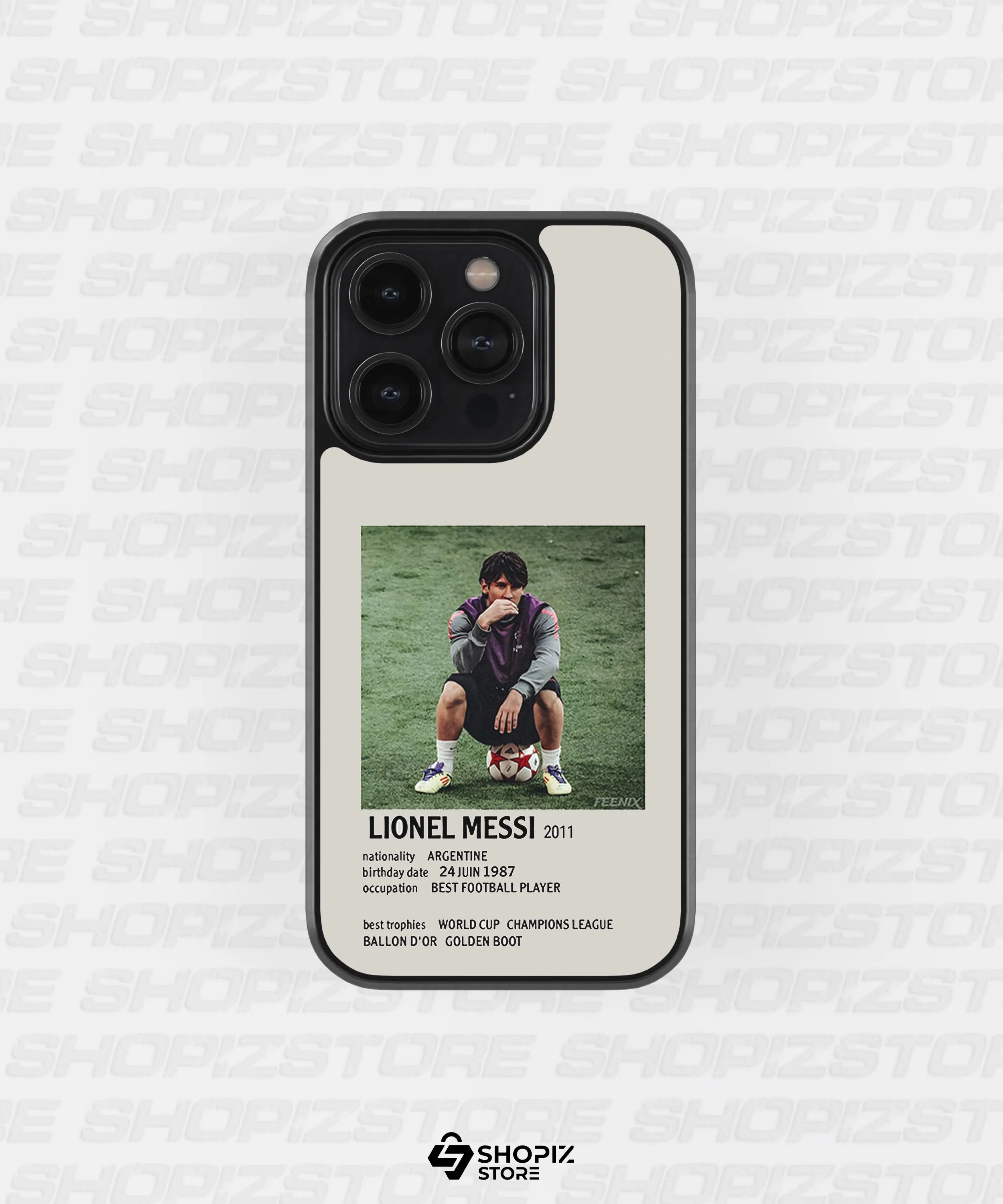 Lionel Messi 2011 Metal Case