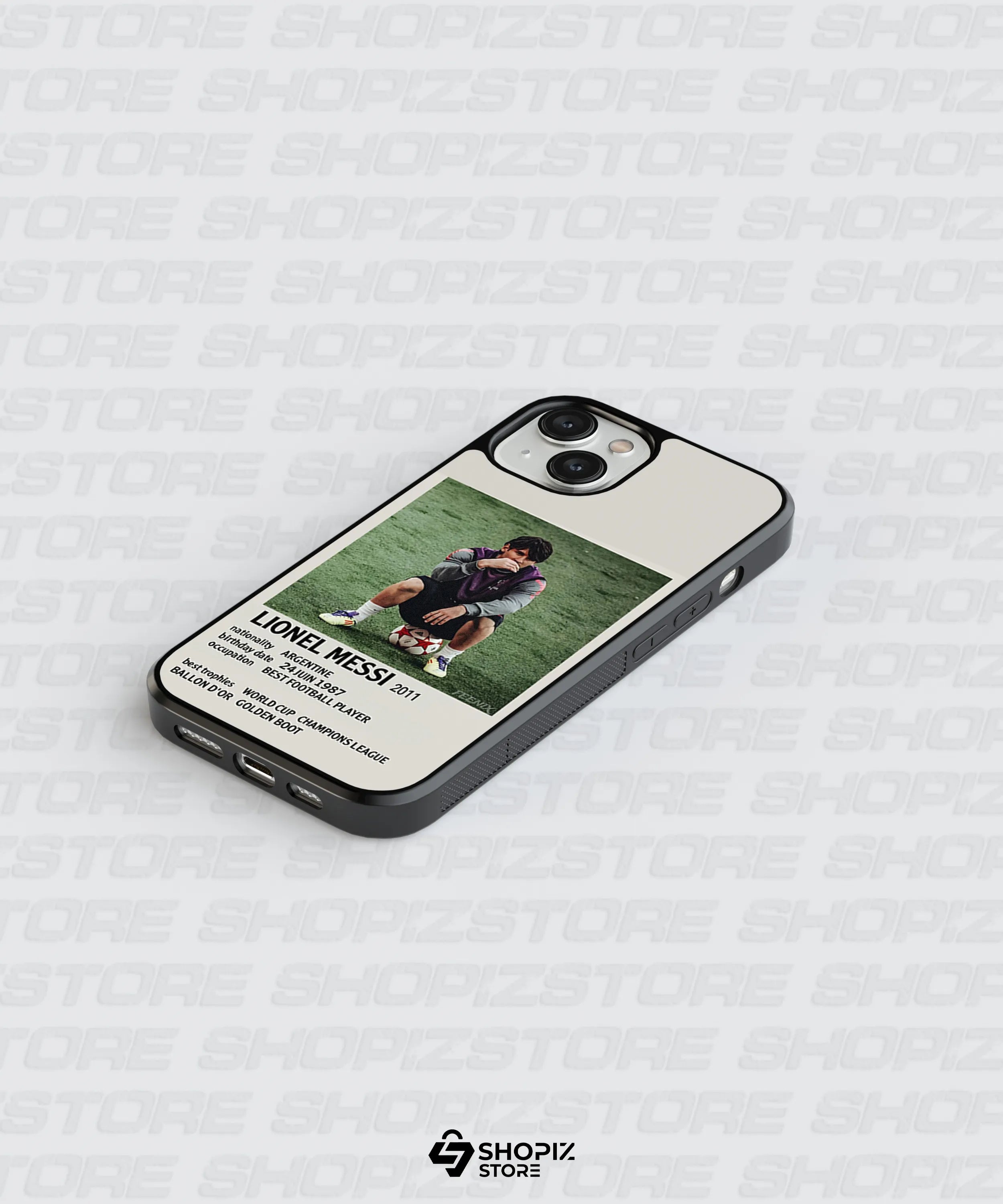 Lionel Messi 2011 Glass Case