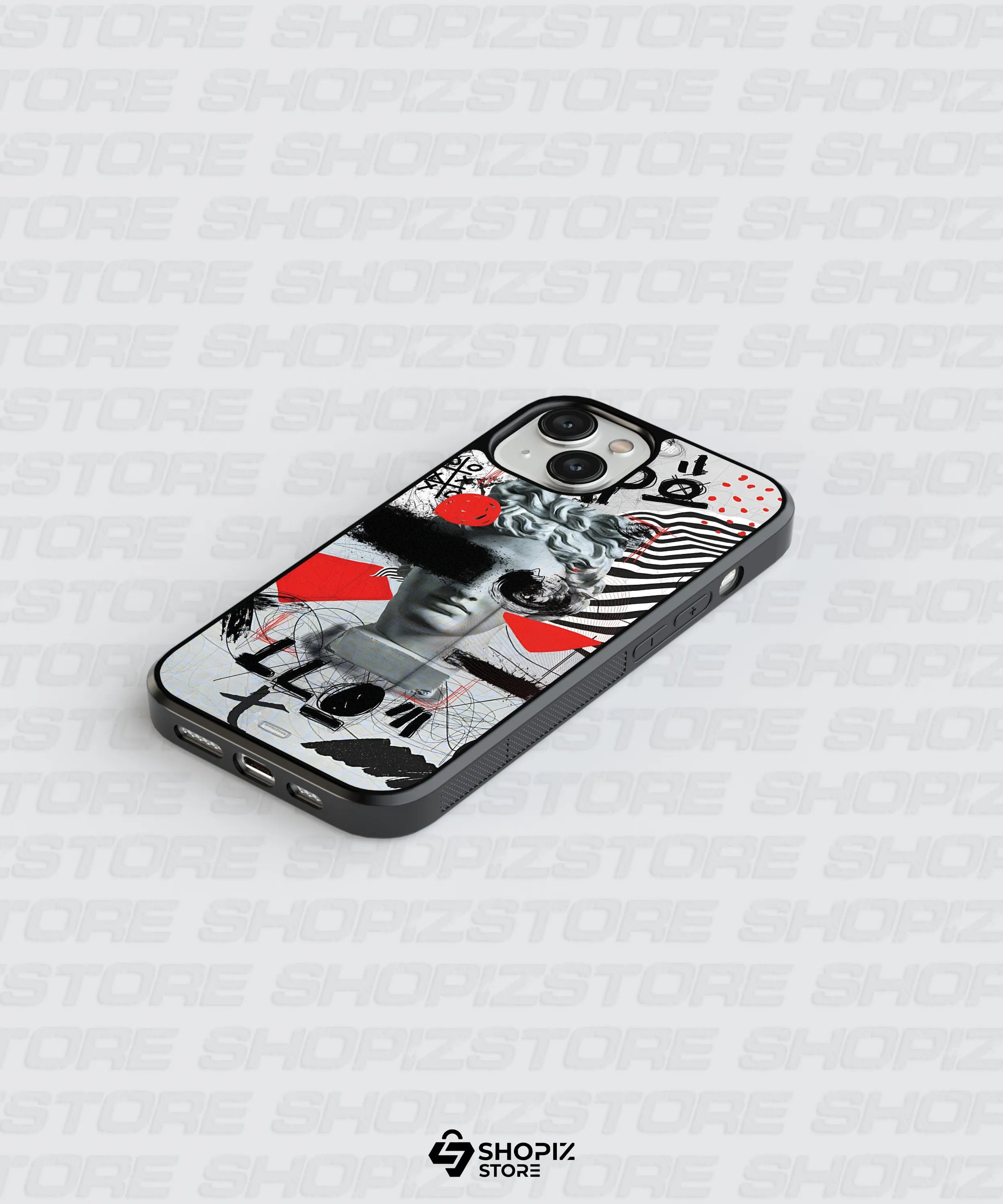 Nordic Black Glass Case