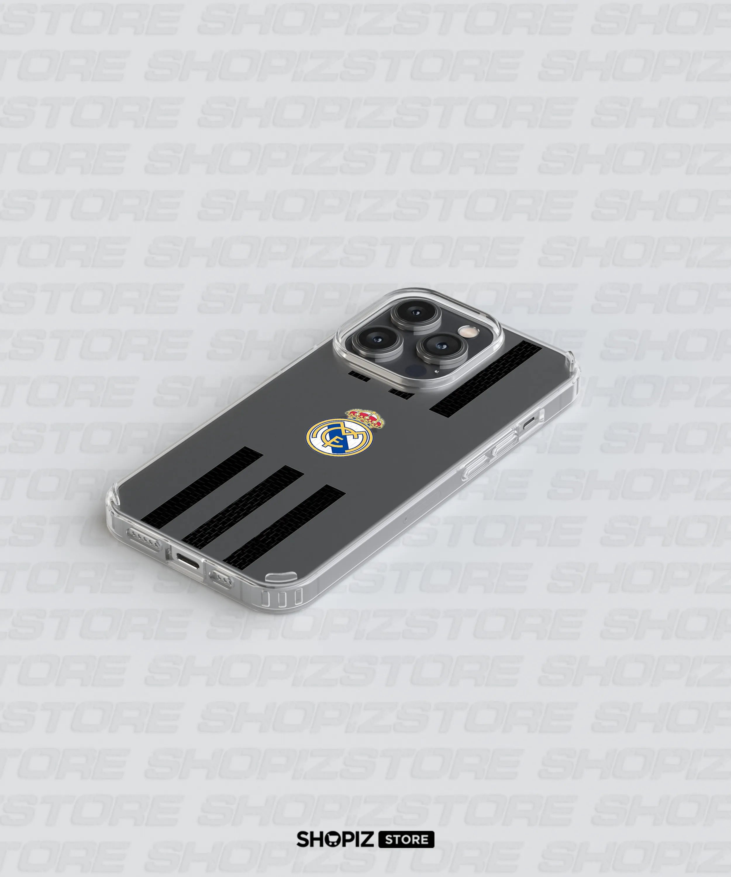 Real Madrid Classic Stripes Silicone Case