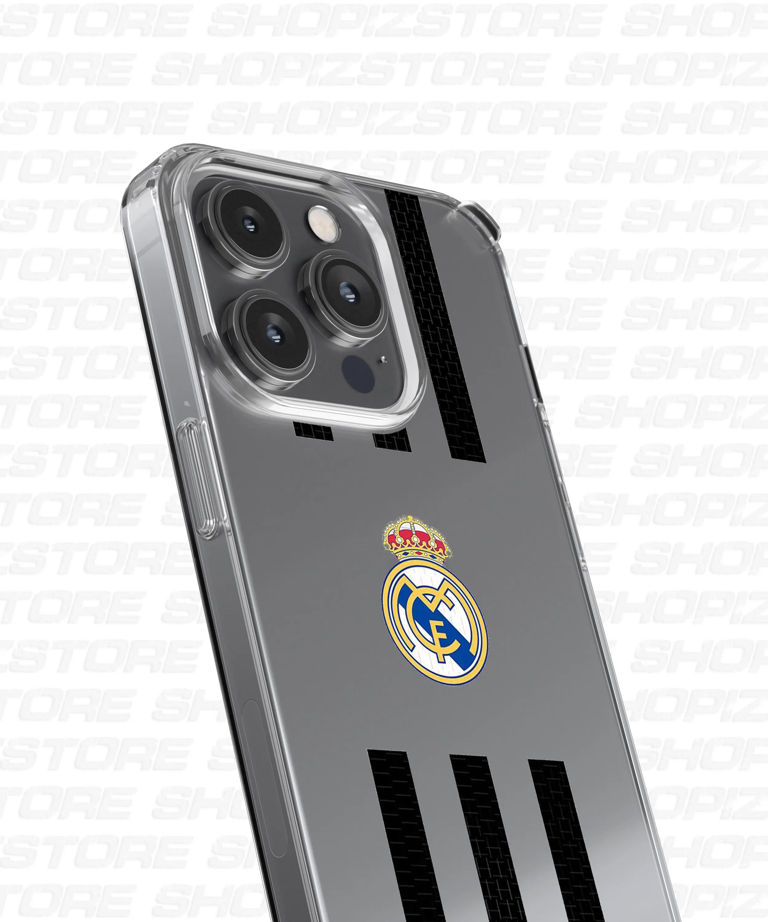 Real Madrid Classic Stripes Silicone Case