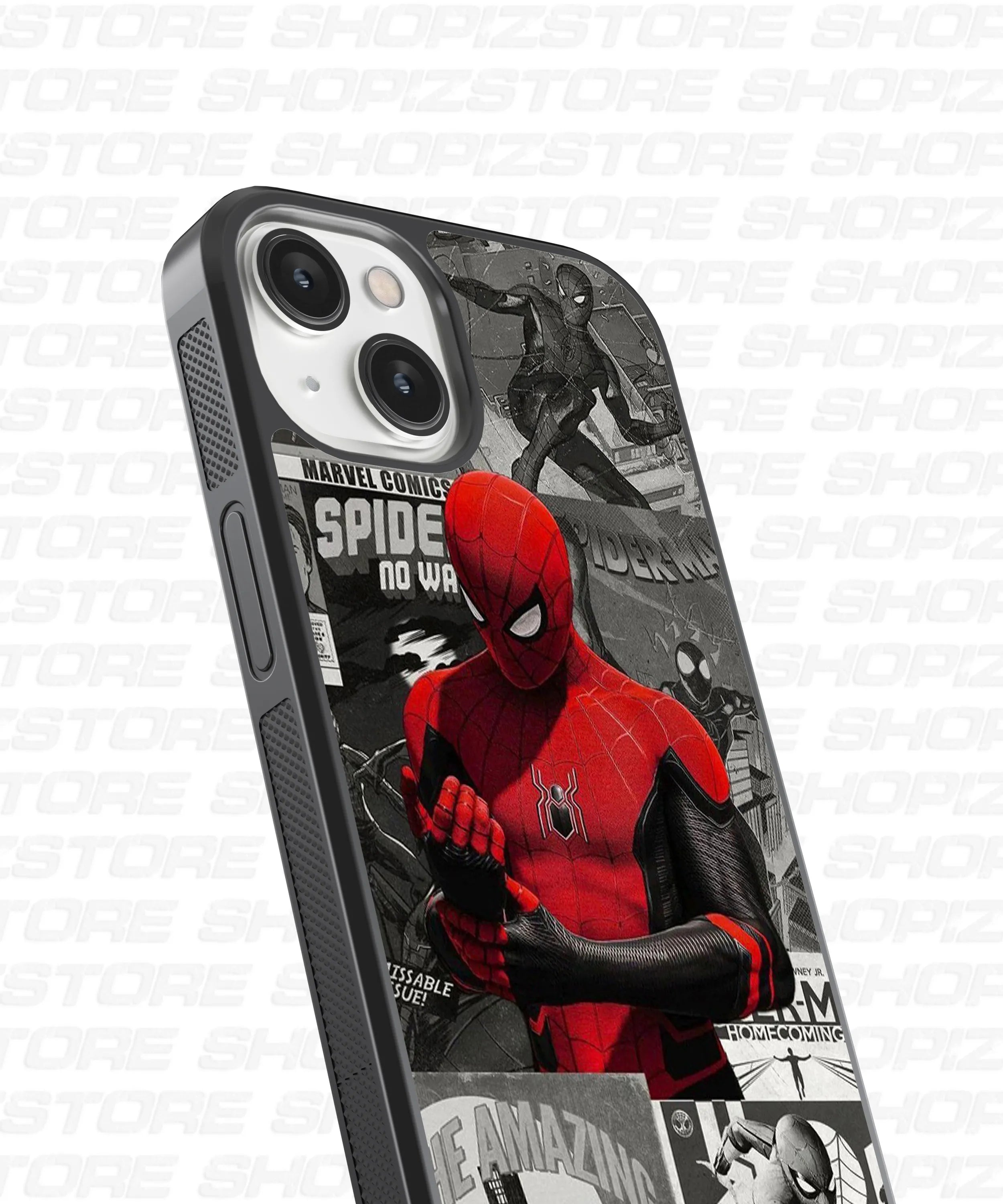 Red Hero Vibe Glass Case