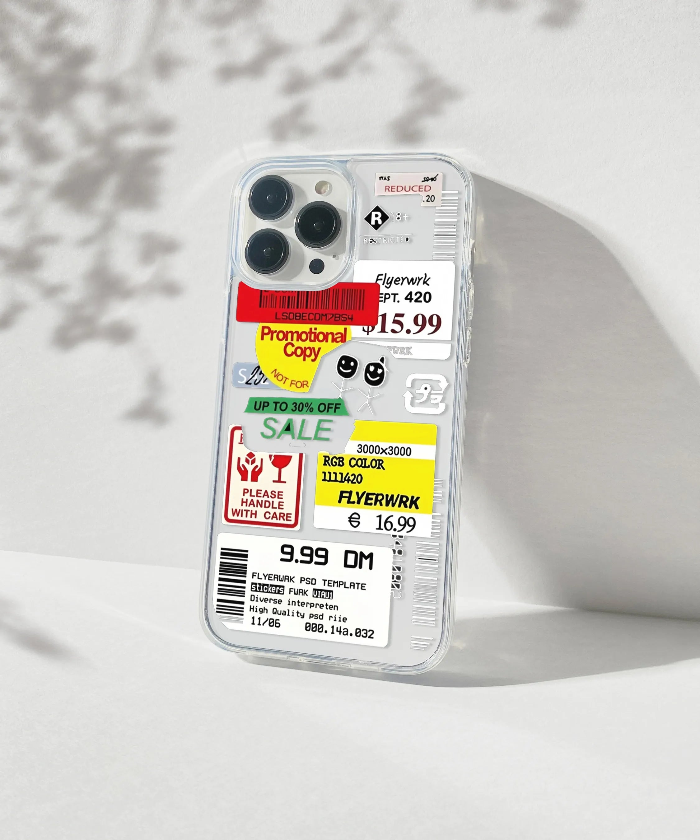 Retail Label Silicone Case