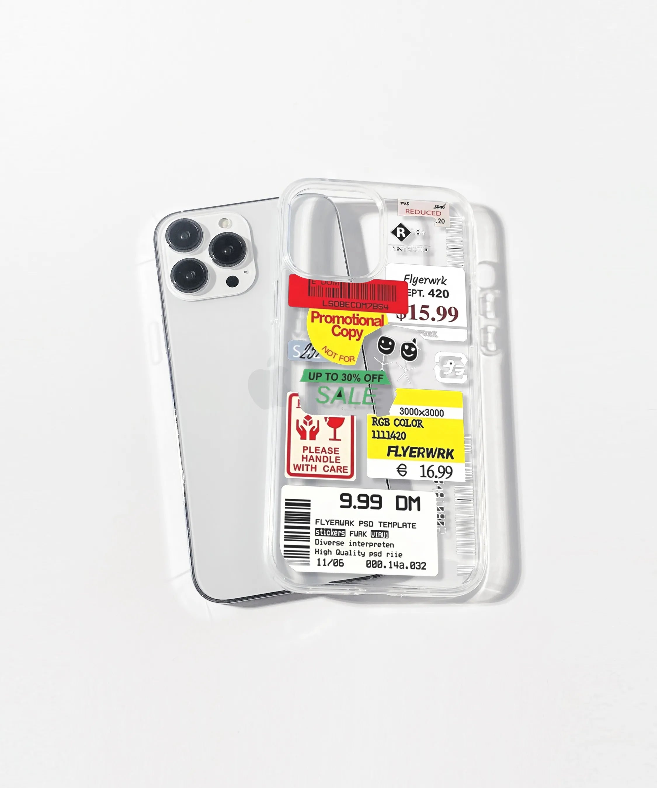 Retail Label Silicone Case