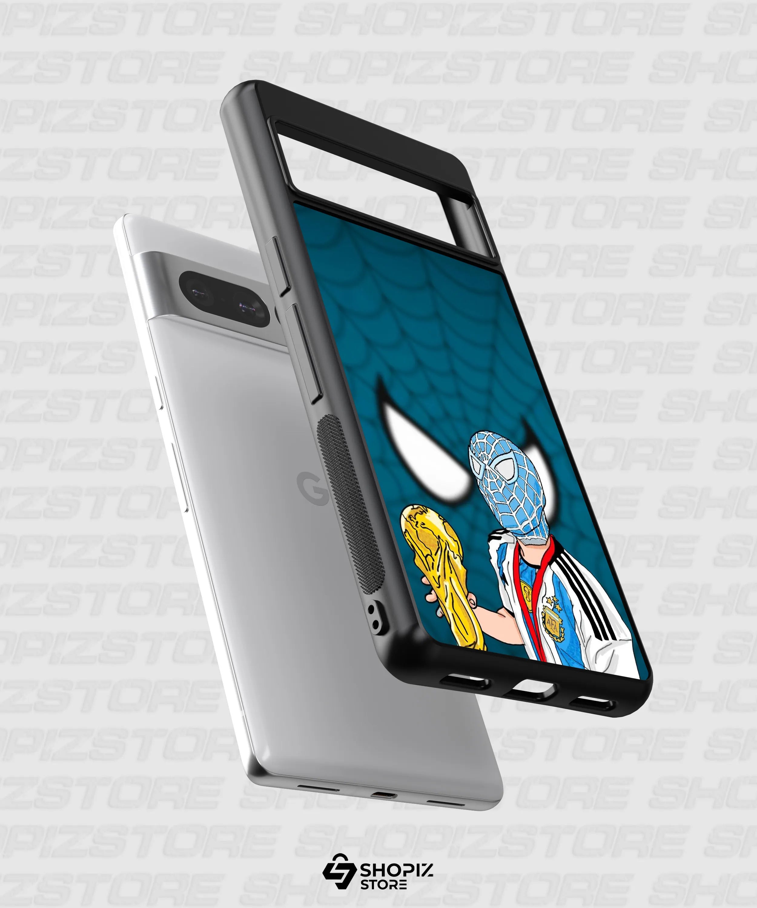 Spider man X Messi Metal Case