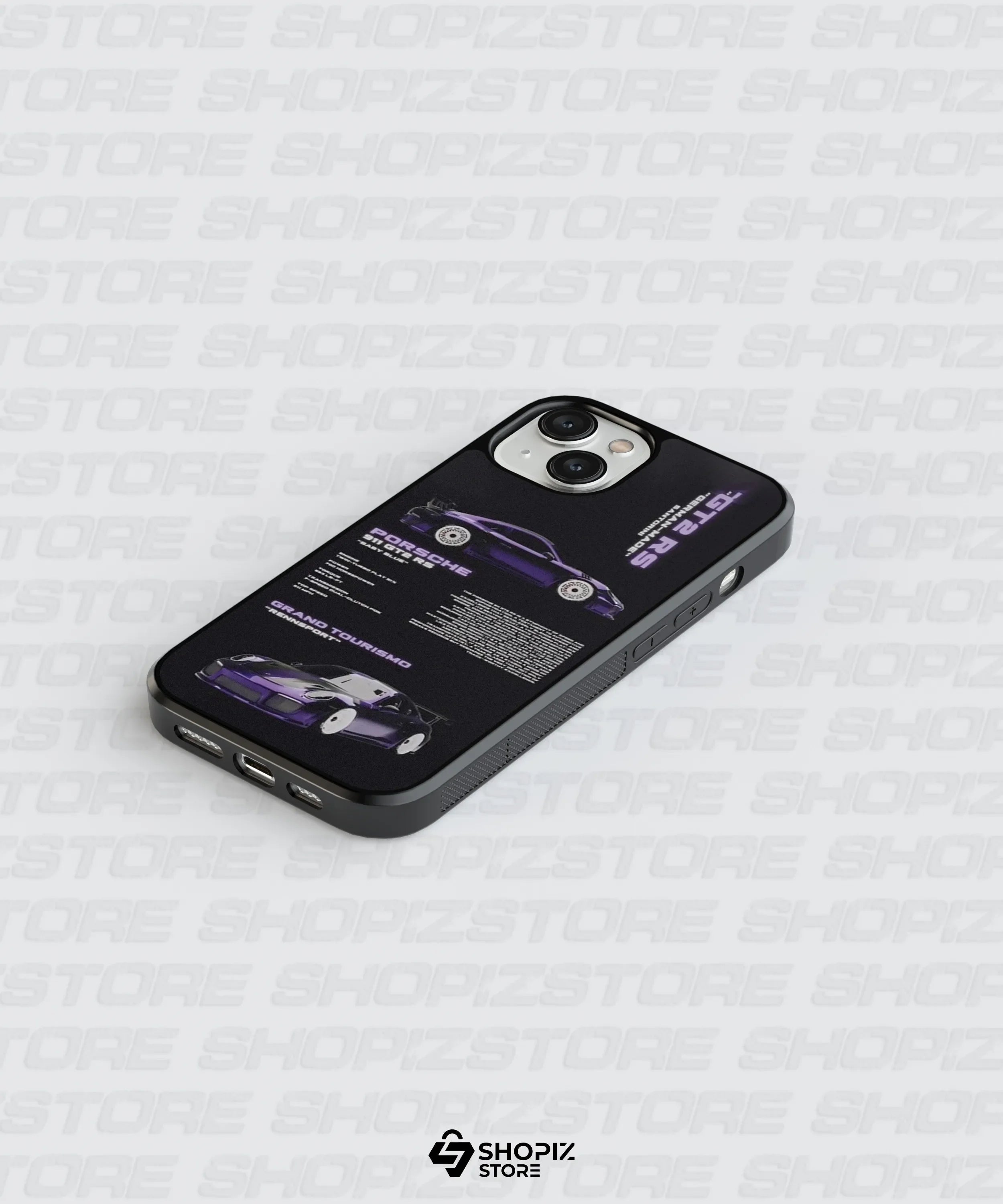 Spin Grit Glass Case