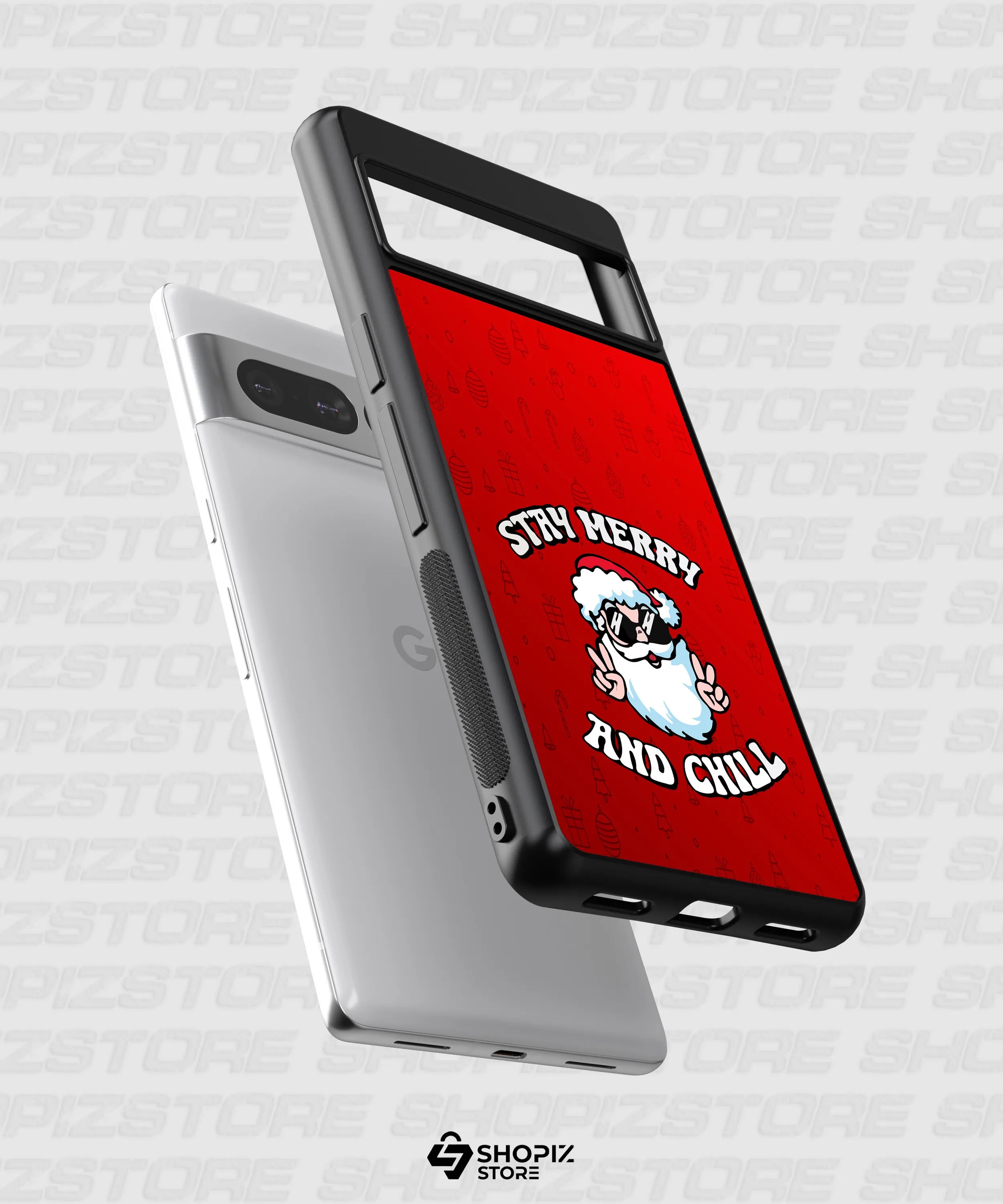 Stay Merry and Chill Metal Case