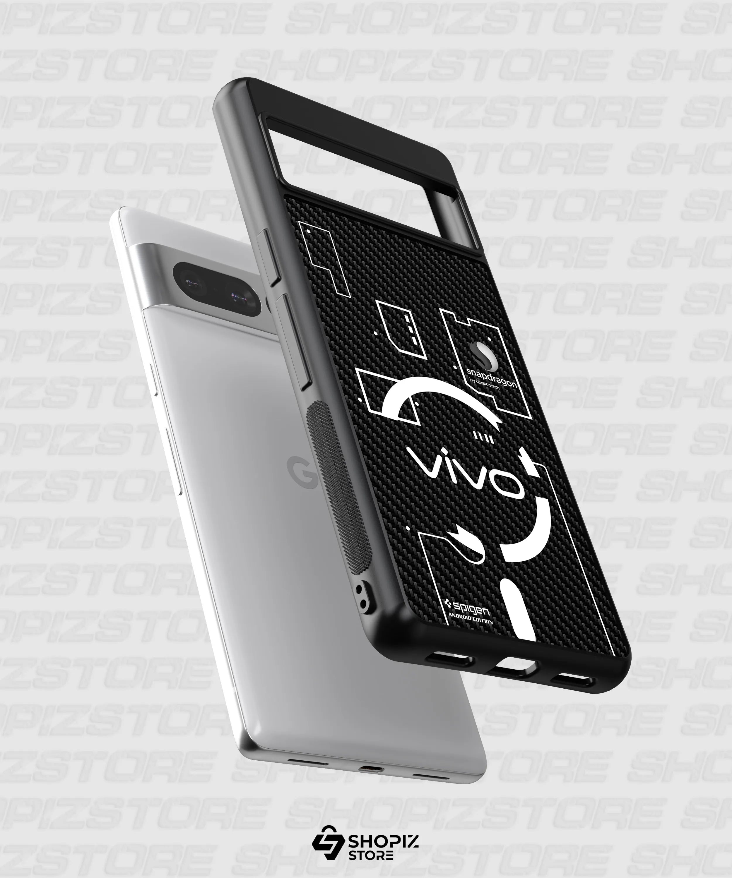 Vivo Circuit Design Metal Case