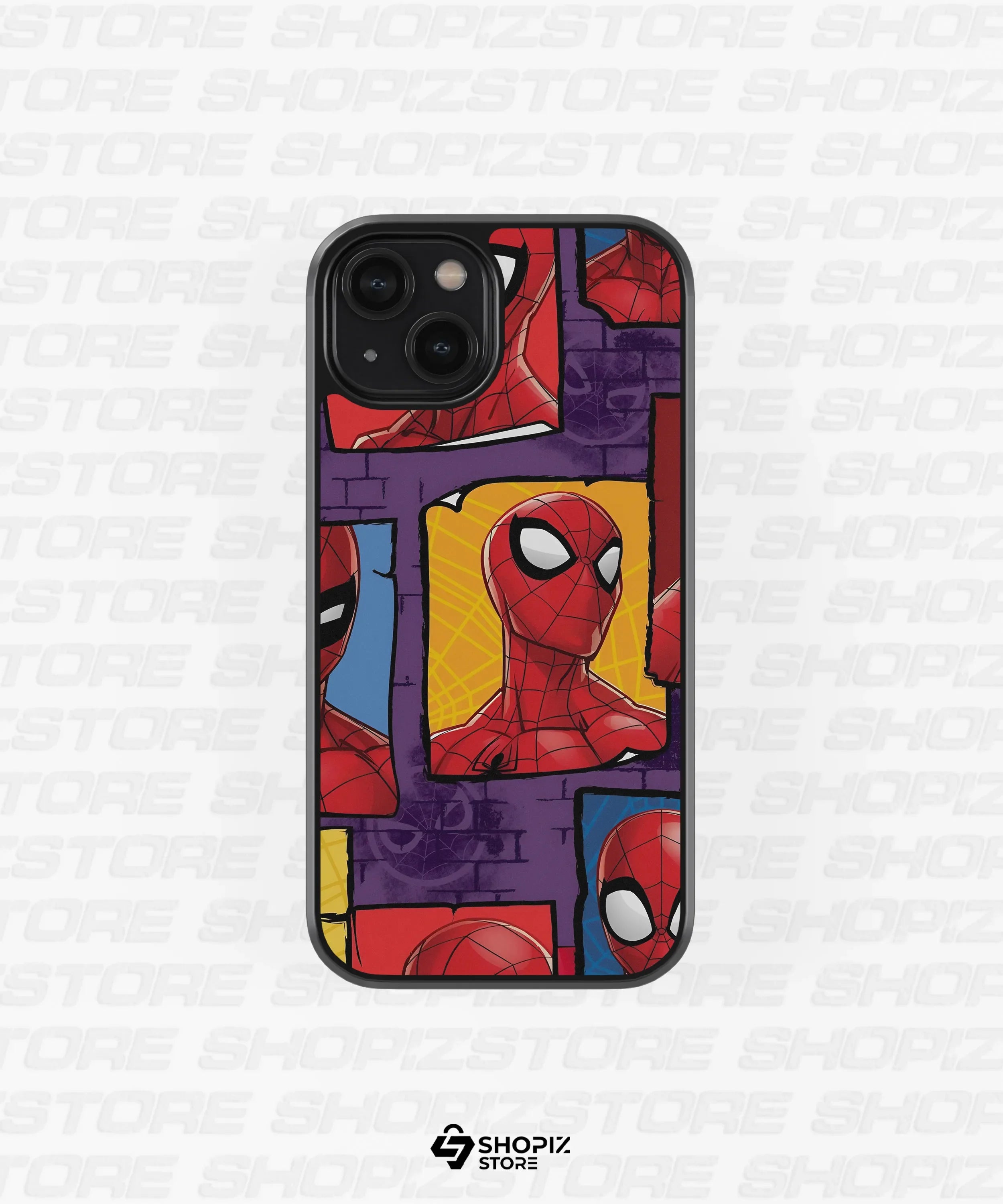 Web superhero Glass Case