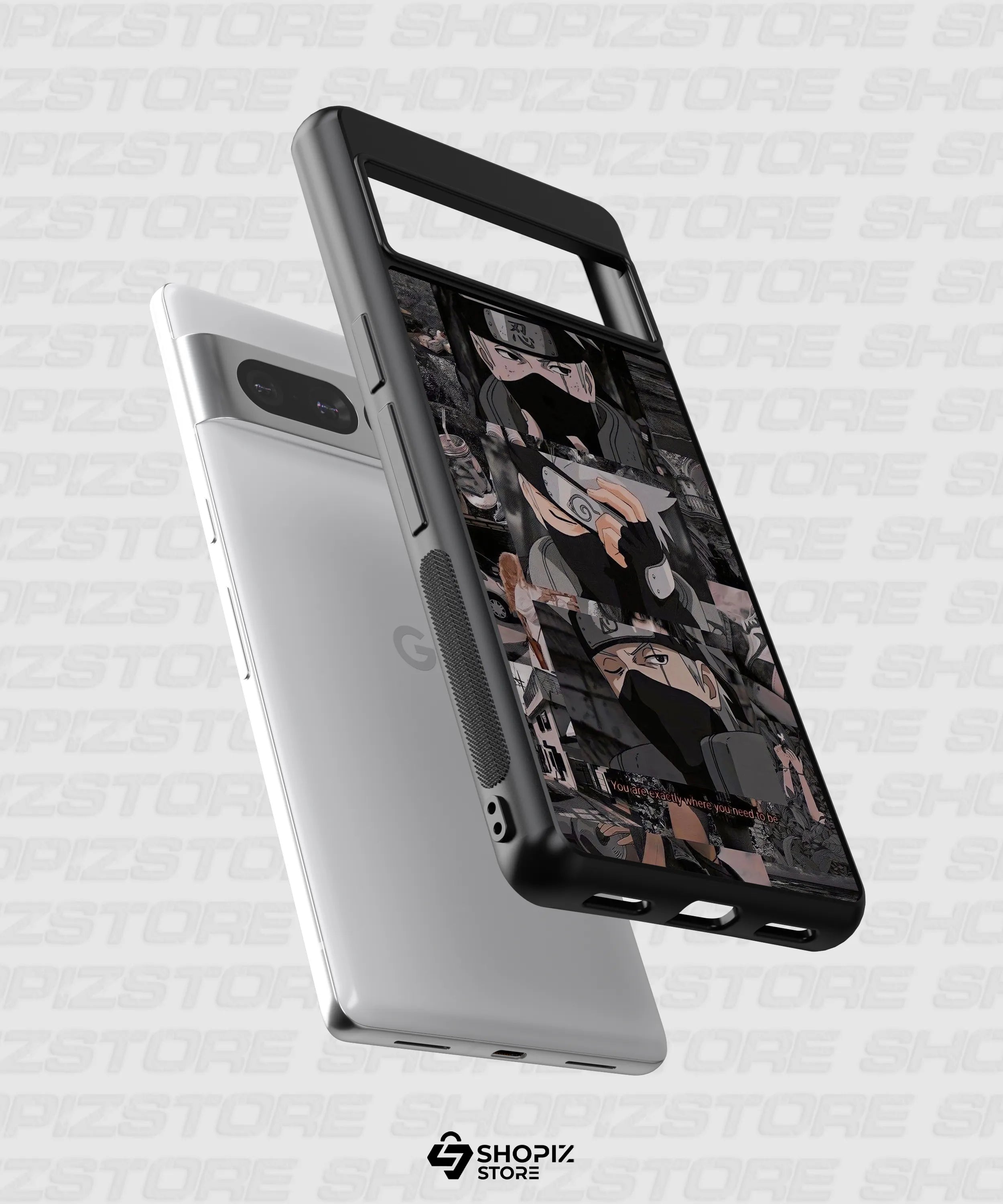 Where You Need Anime Pixel Glass Case