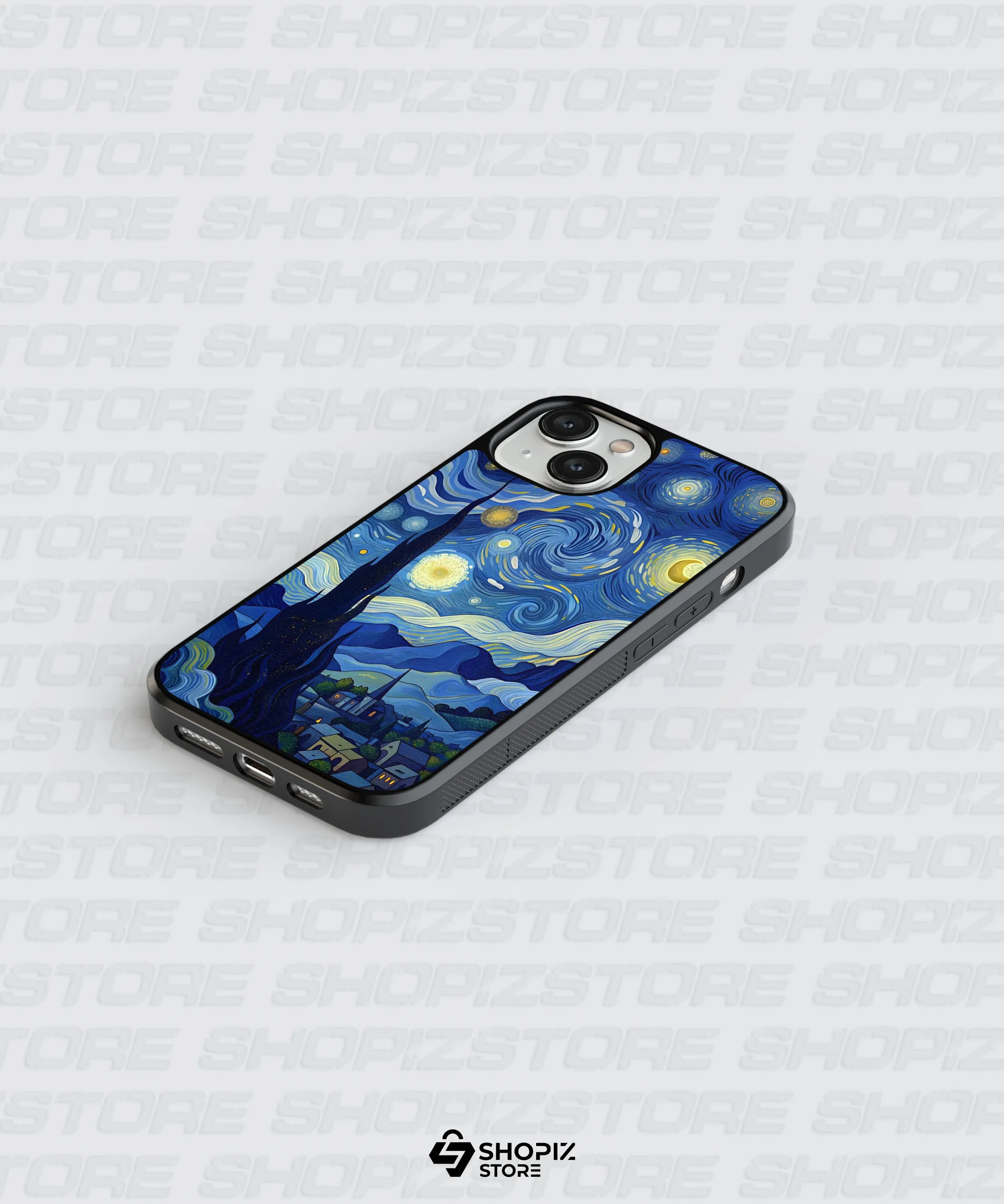 celestial swirls Glass Case