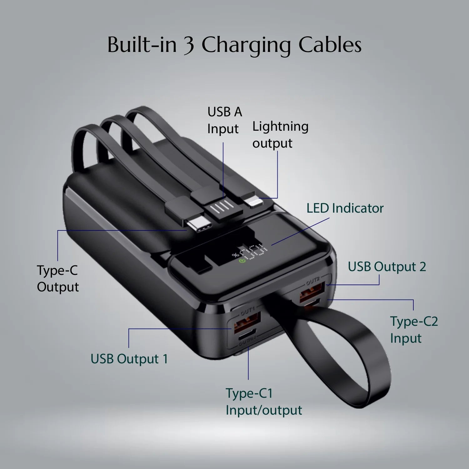 Spacething PD 22.5 3in1 Integrated Power Bank