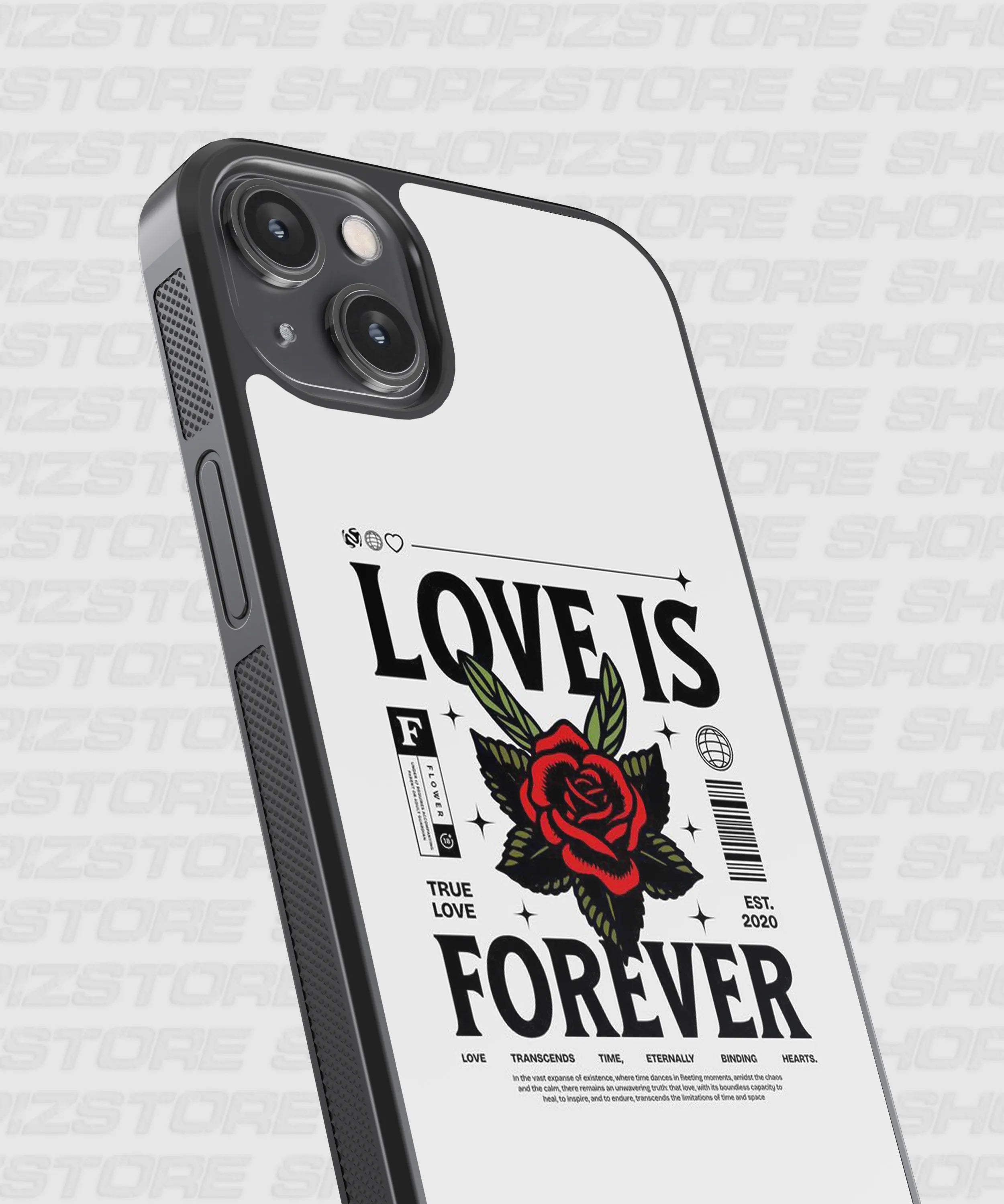 love is forever Metal Case