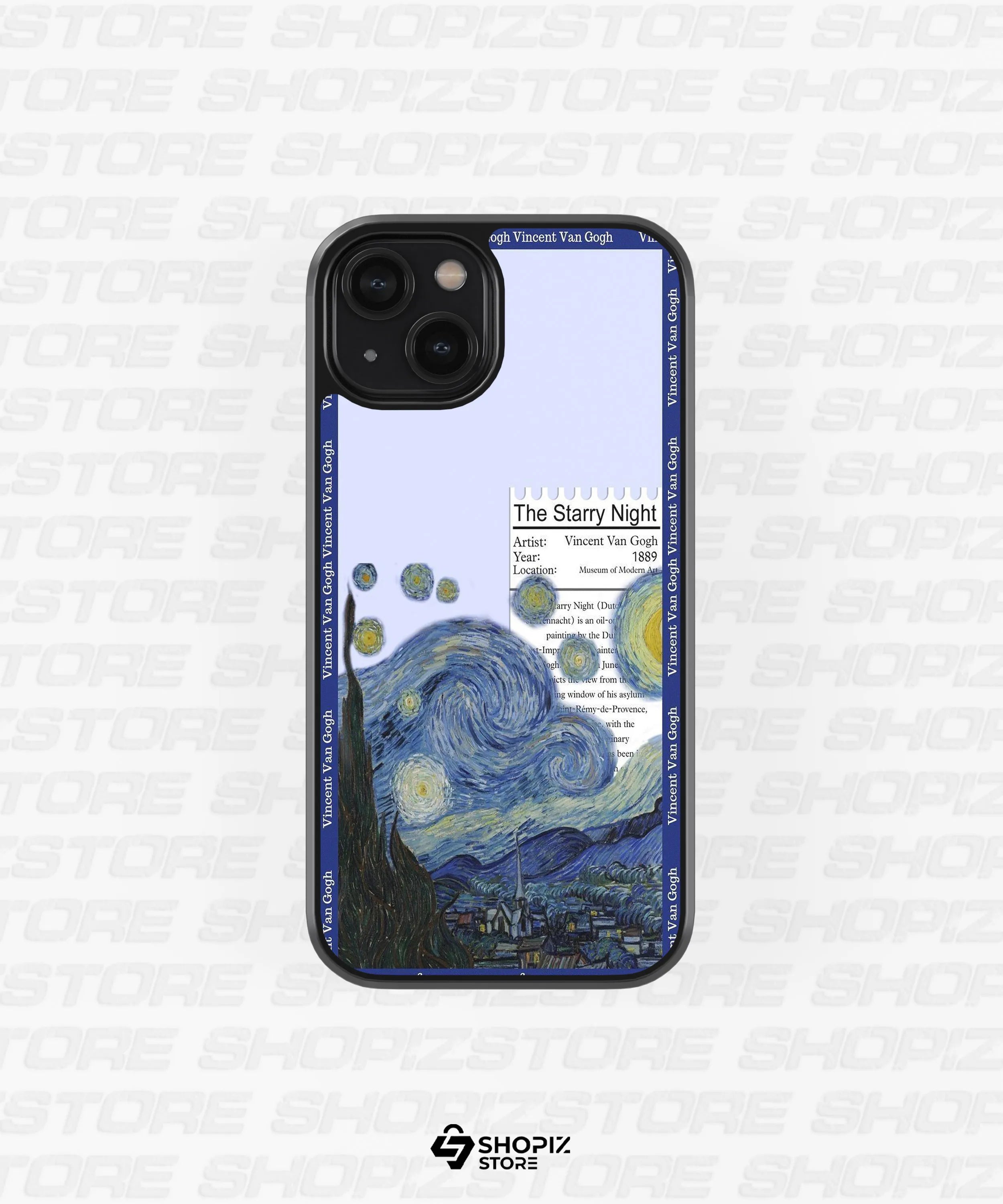 the starry night Glass Case