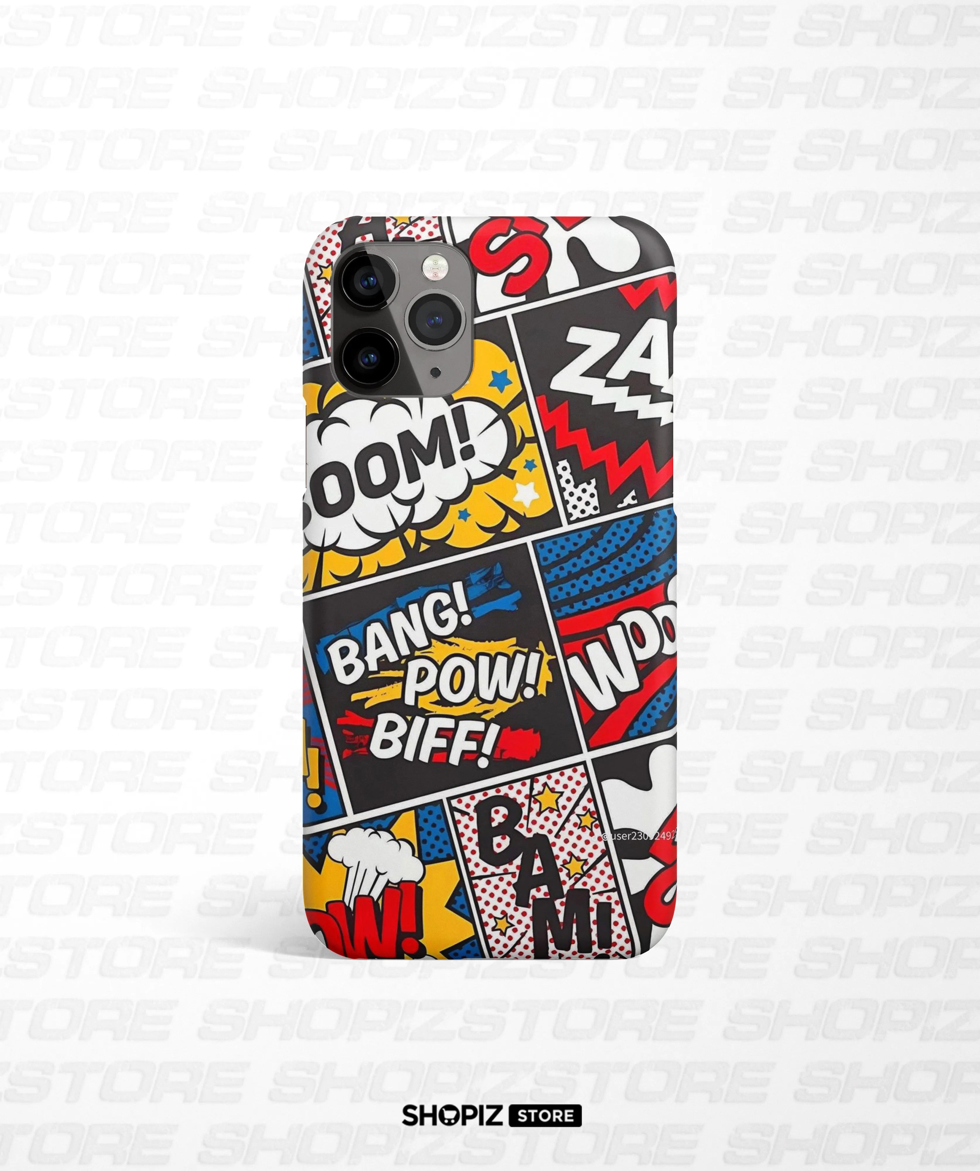 Comic Vibe Bang Pow Hard Case