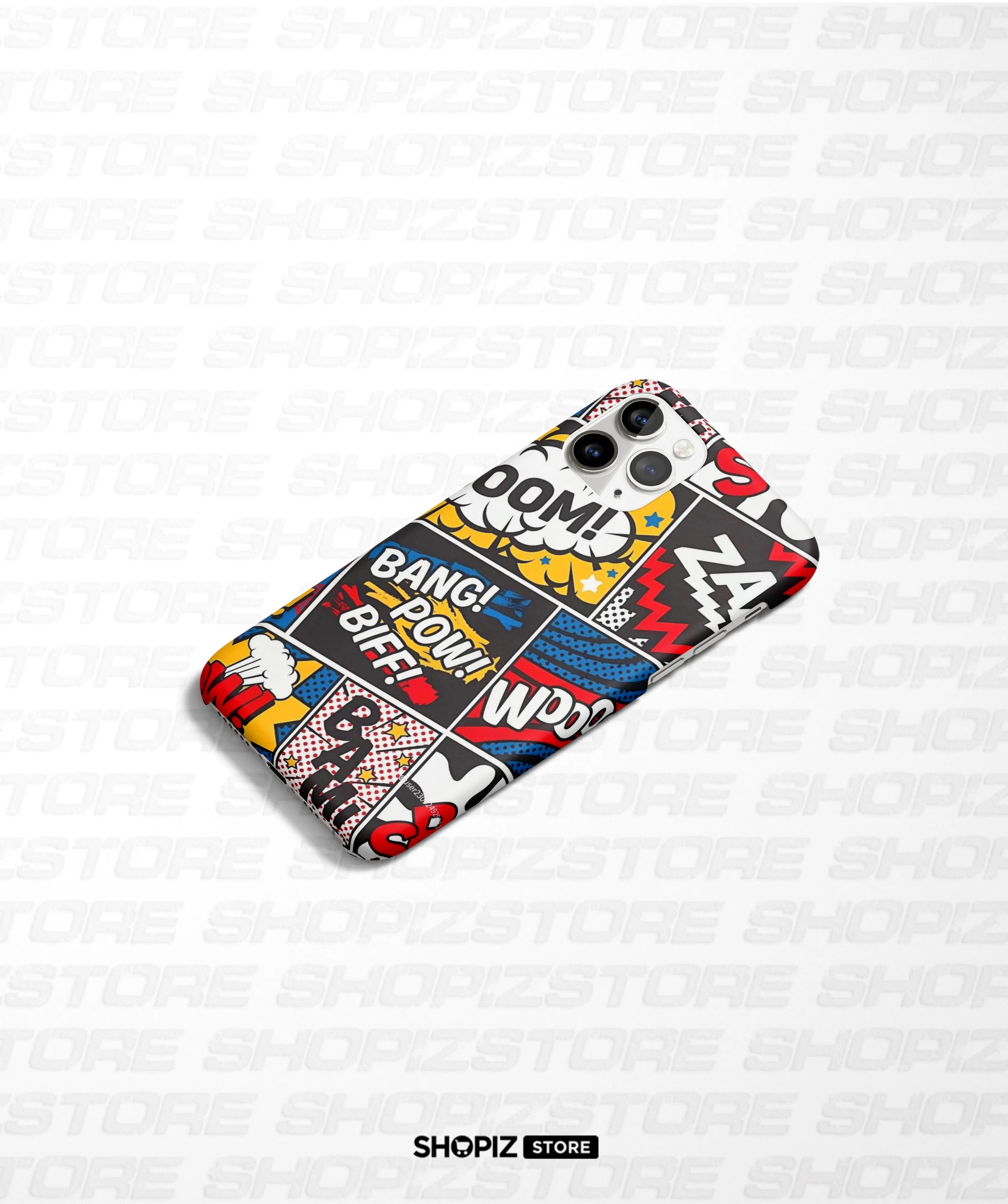 Comic Vibe Bang Pow Hard Case