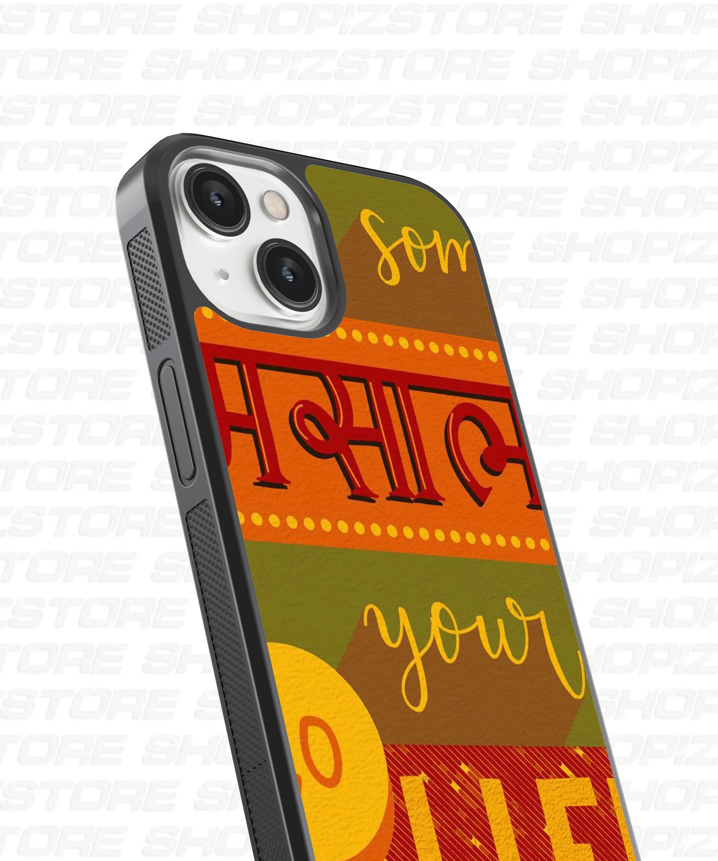 Add Some MasalaaTo Your Life Glass Case
