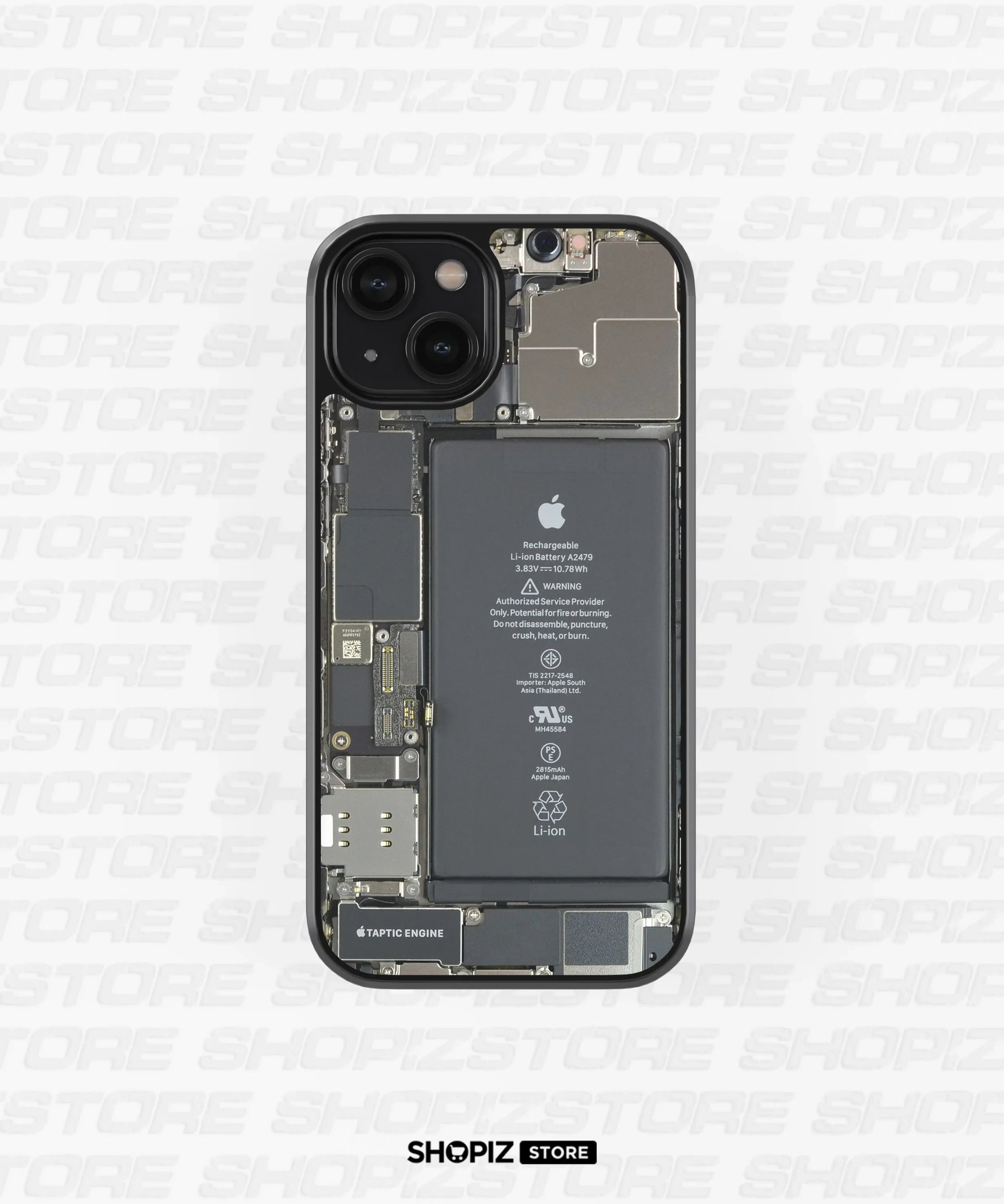 Apple Core Board Edition Glass Case