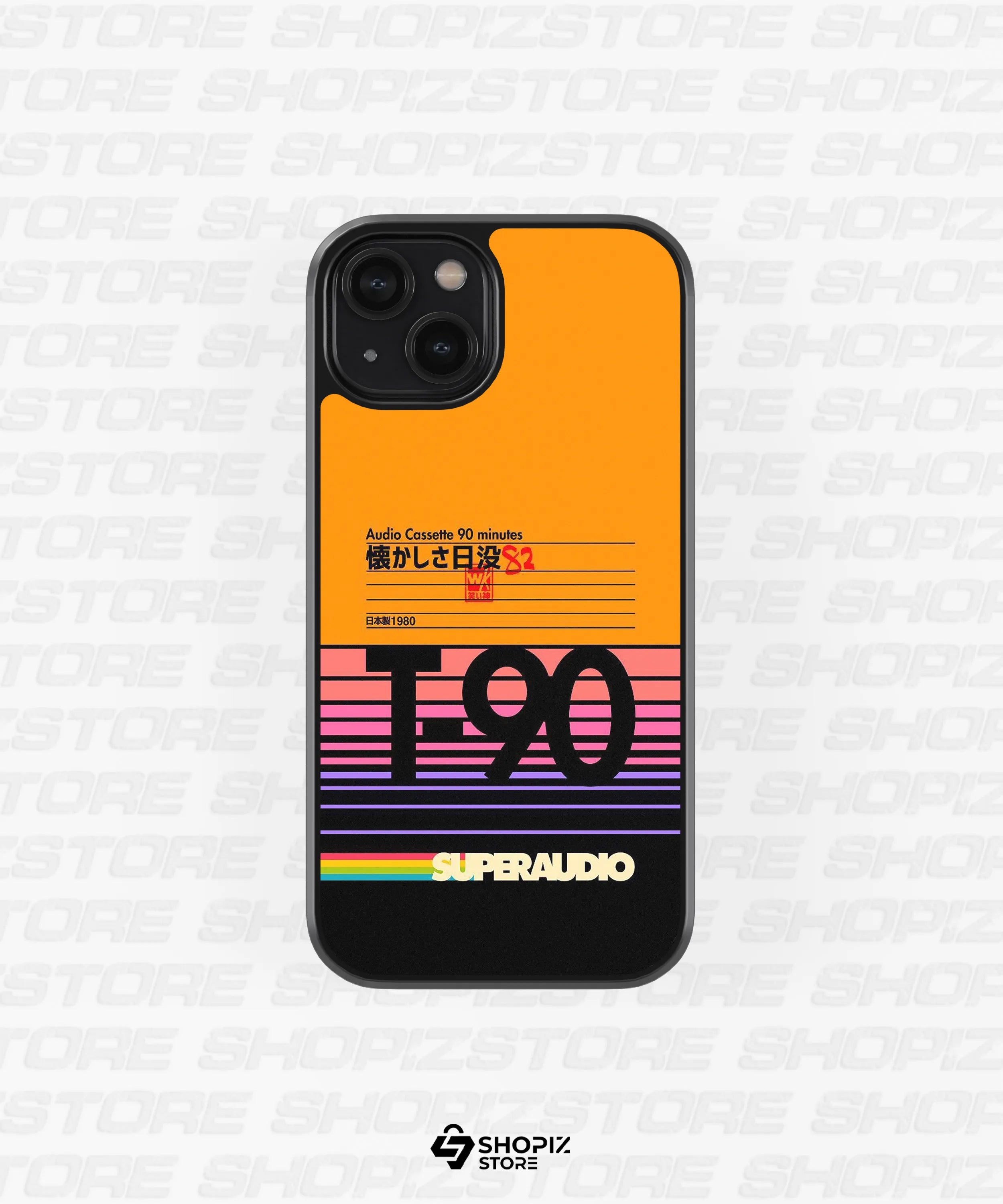 Audio Cassette Glass Case